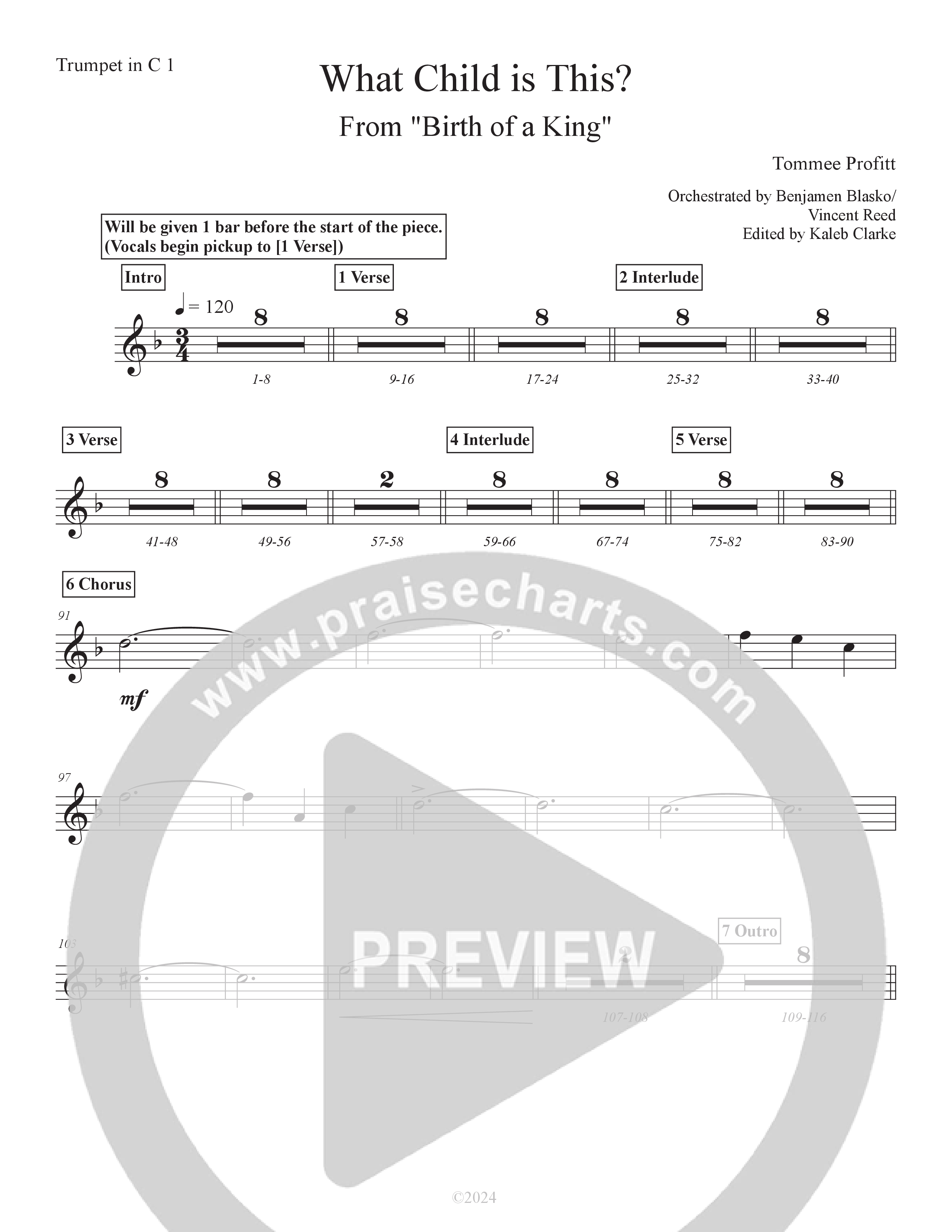 What Child Is This (Live) Brass Pack (Tommee Profitt / Evvie McKinney)