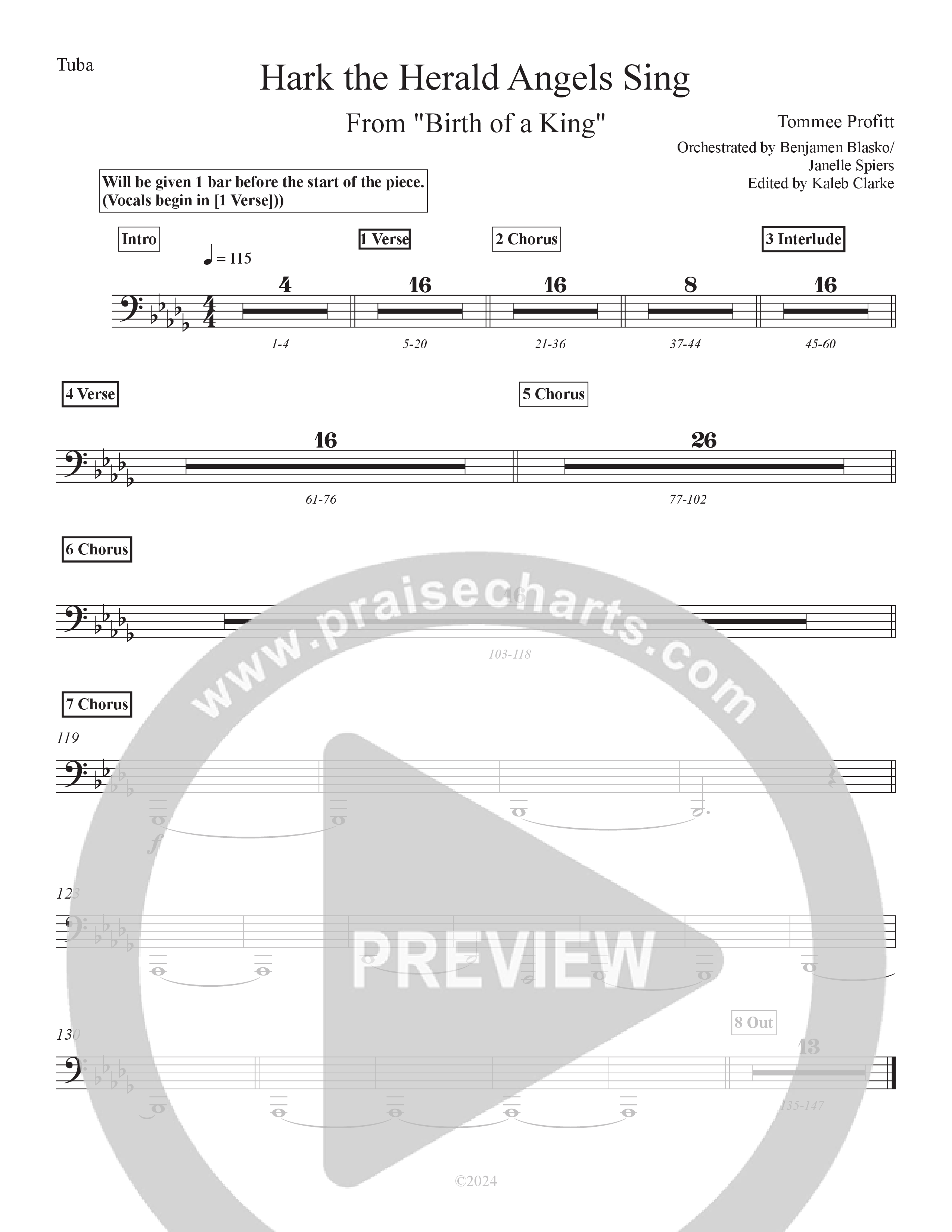 Hark The Herald Angels Sing (Live) Tuba (Tommee Profitt / DOE)