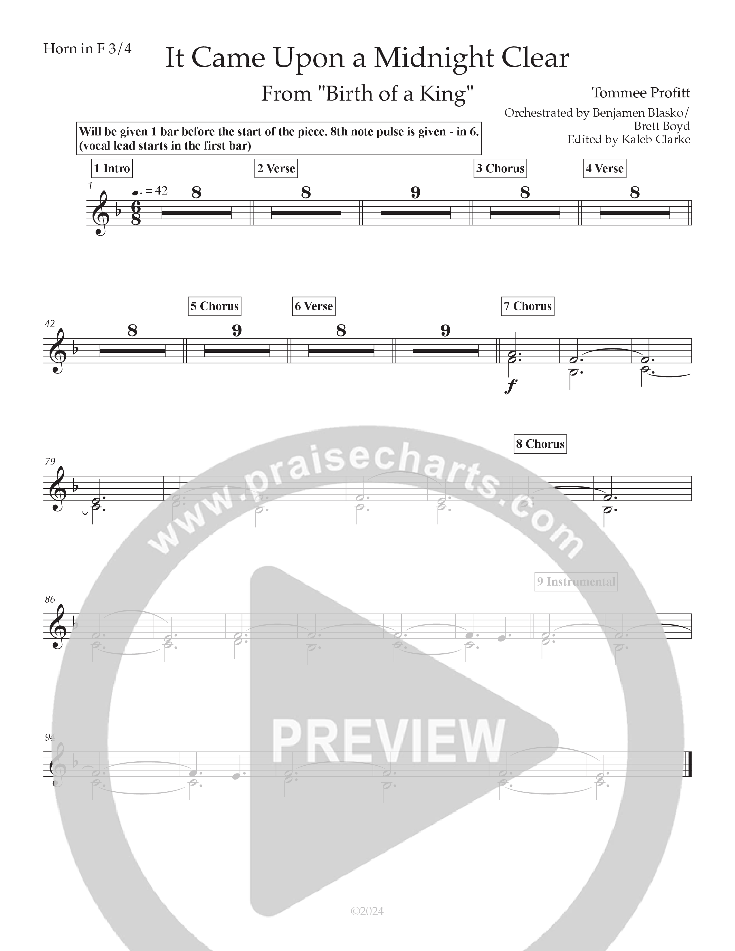 It Came Upon A Midnight Clear (Live) French Horn 3 (Tommee Profitt / Brooke)