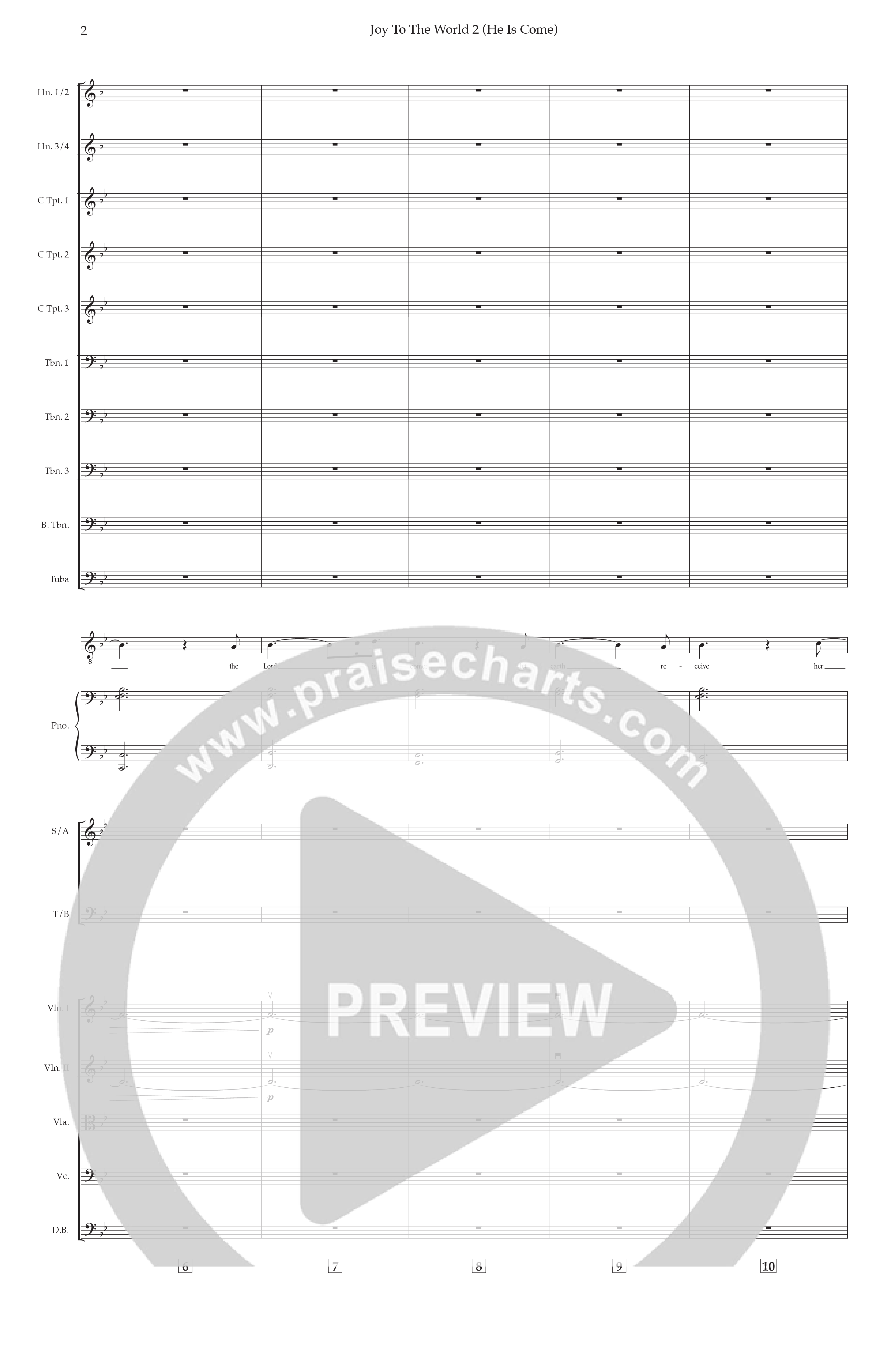 Joy To The World 2 (He Is Come) (Live) Orchestration (Tommee Profitt / Clark Beckham)