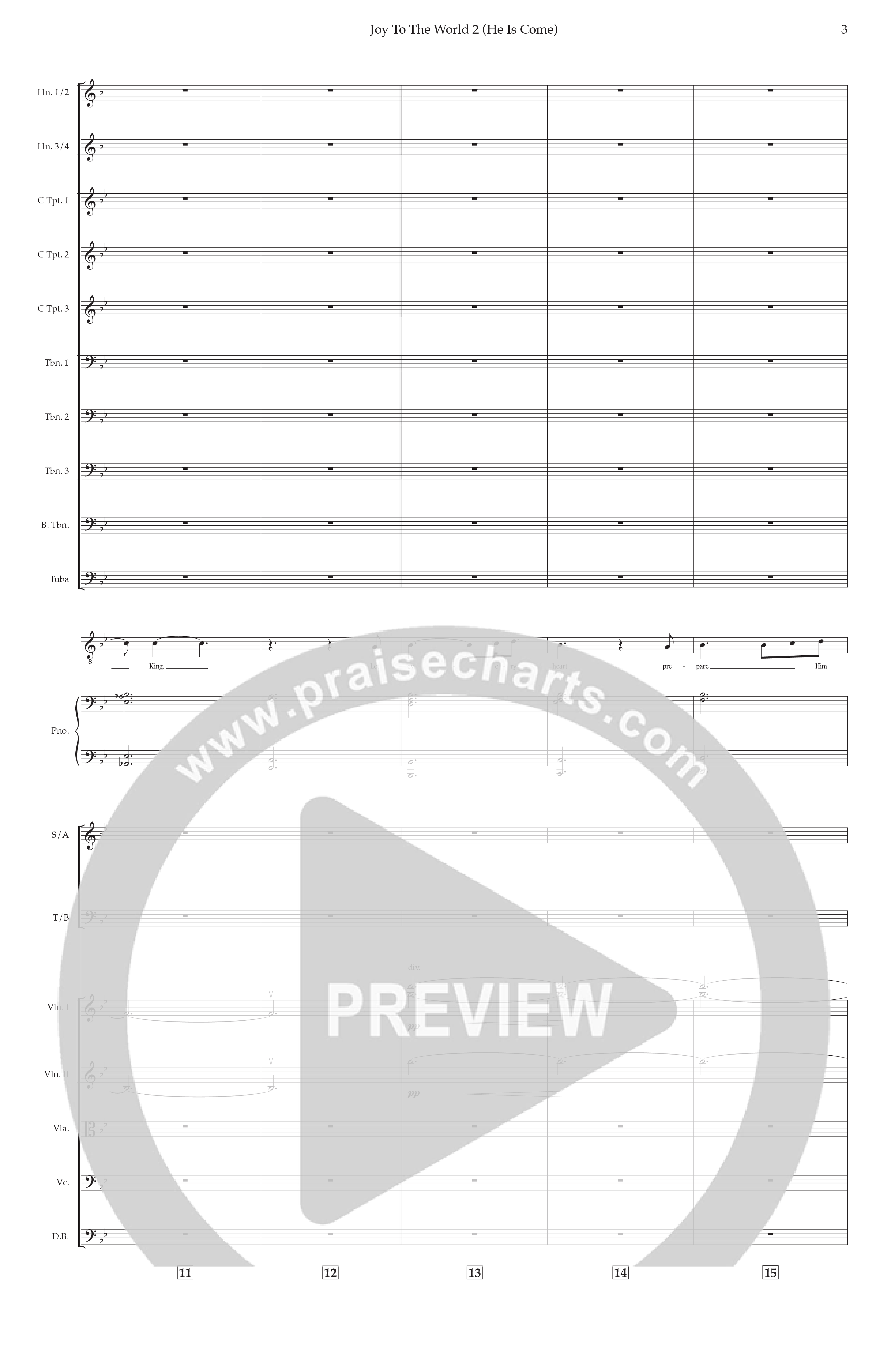 Joy To The World 2 (He Is Come) (Live) Orchestration (Tommee Profitt / Clark Beckham)