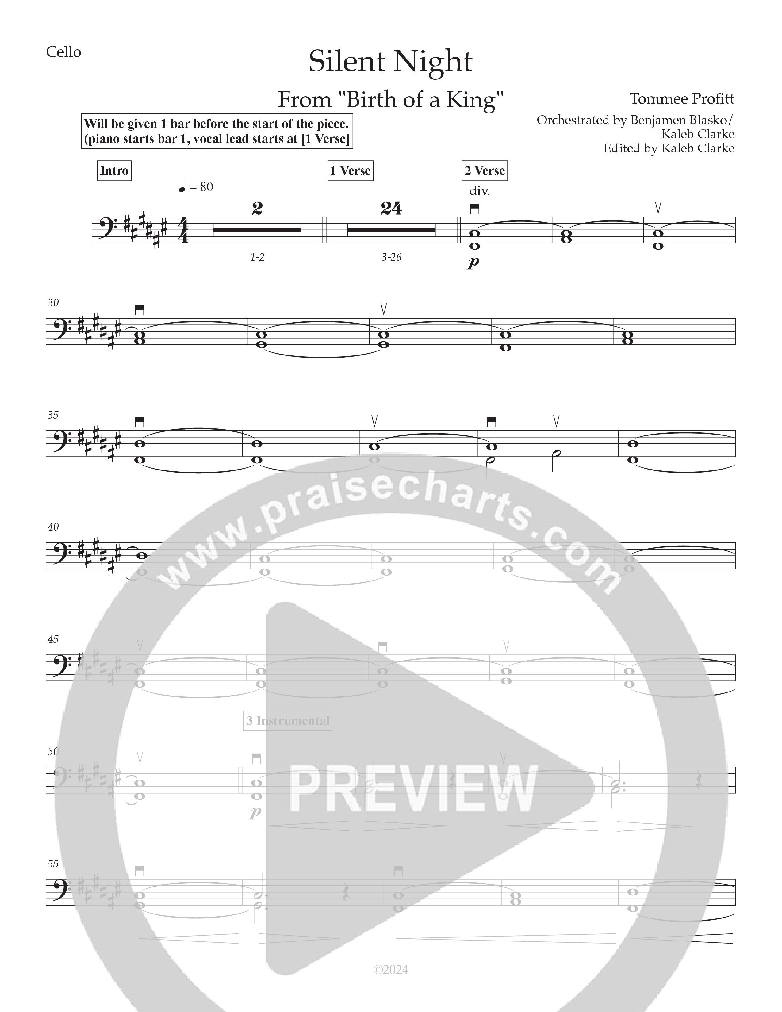 Silent Night (Live) Cello (Tommee Profitt / Fleurie)