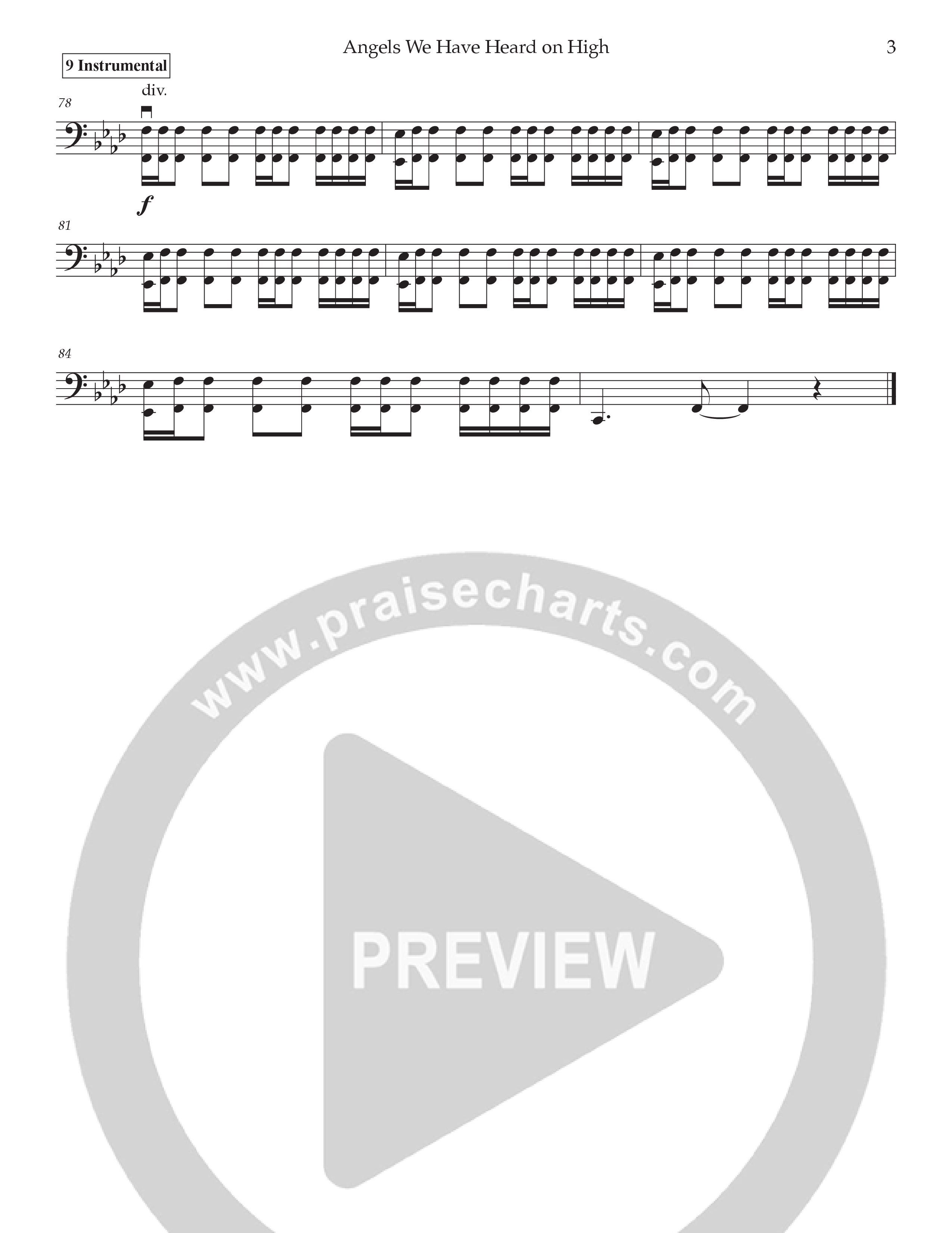 Angels We Have Heard On High (Live) Cello (Tommee Profitt / Nicole Serrano / Steven Malcolm)