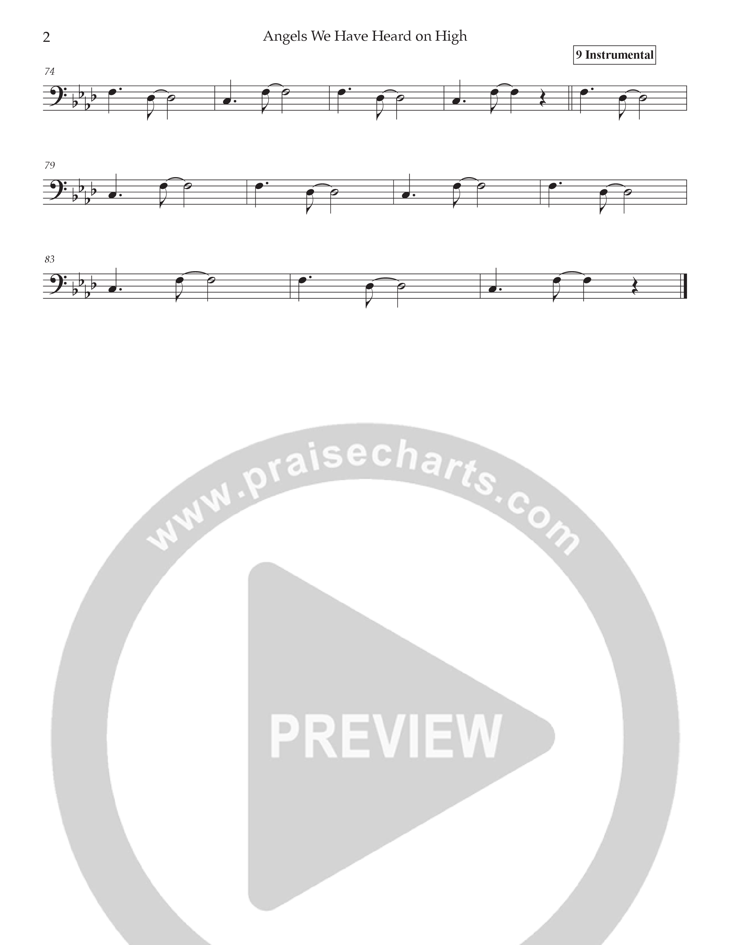 Angels We Have Heard On High (Live) Trombone 1 (Tommee Profitt / Nicole Serrano / Steven Malcolm)