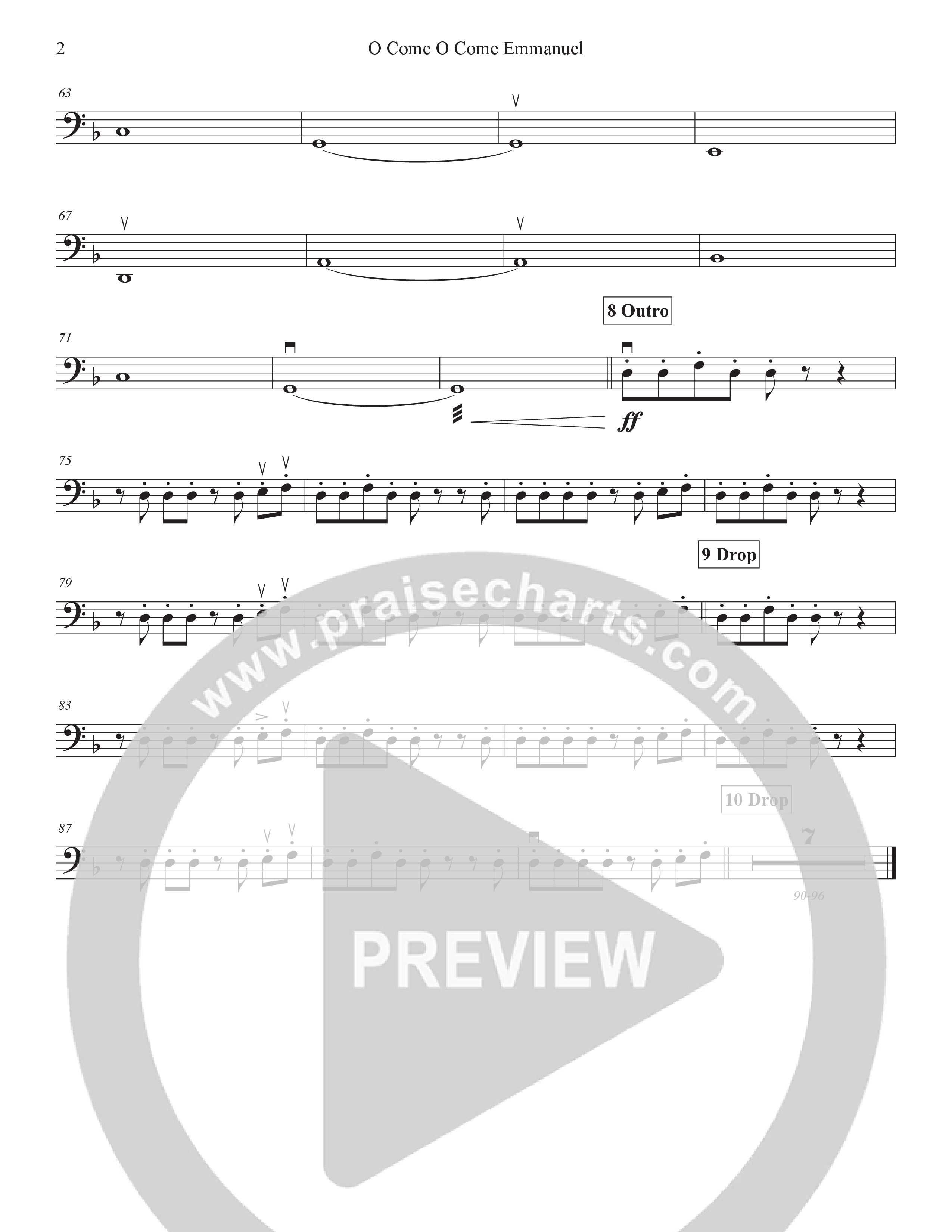 O Come O Come Emmanuel (Live) Double Bass (Tommee Profitt)