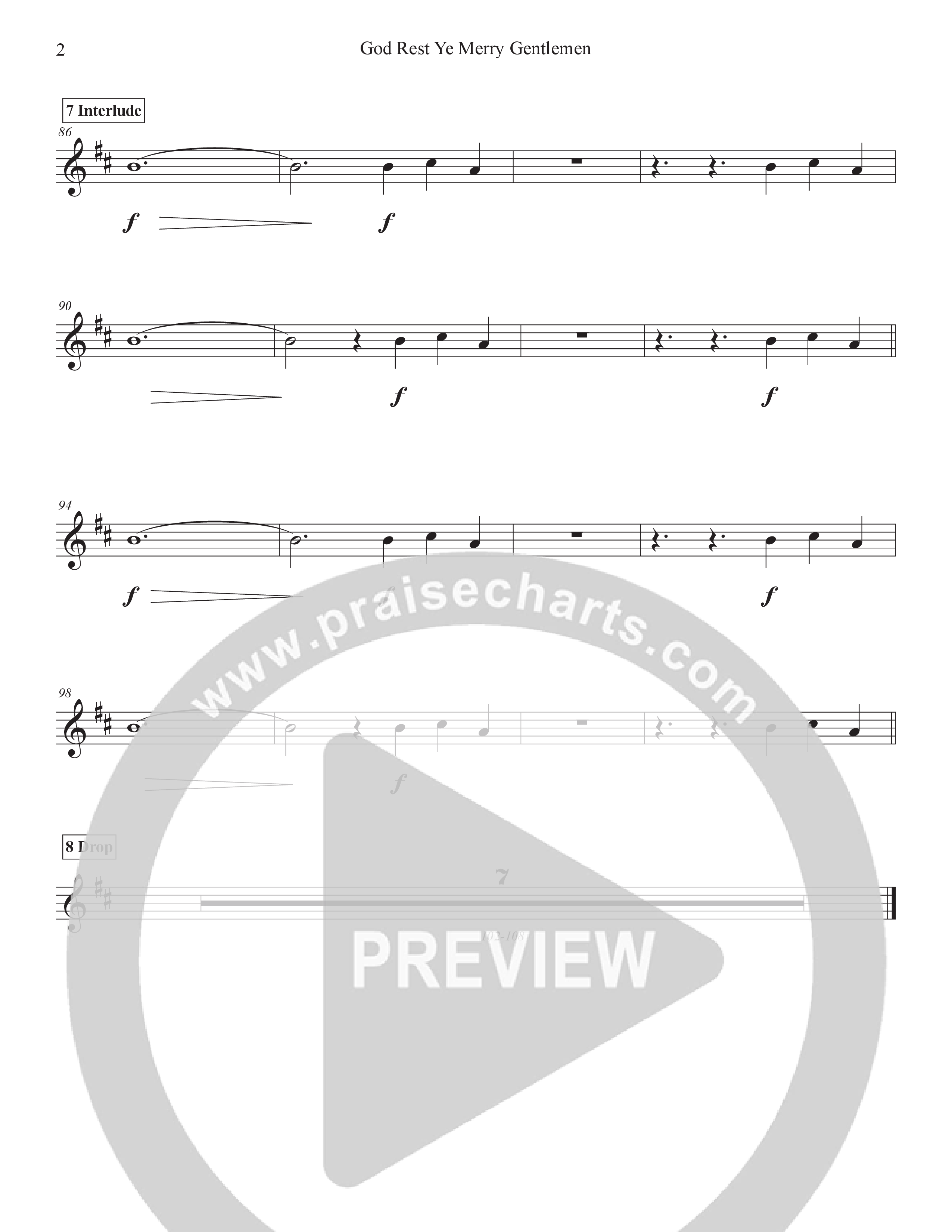 God Rest Ye Merry Gentlemen (Live) Trumpet 2 (Tommee Profitt / Tina Guo)