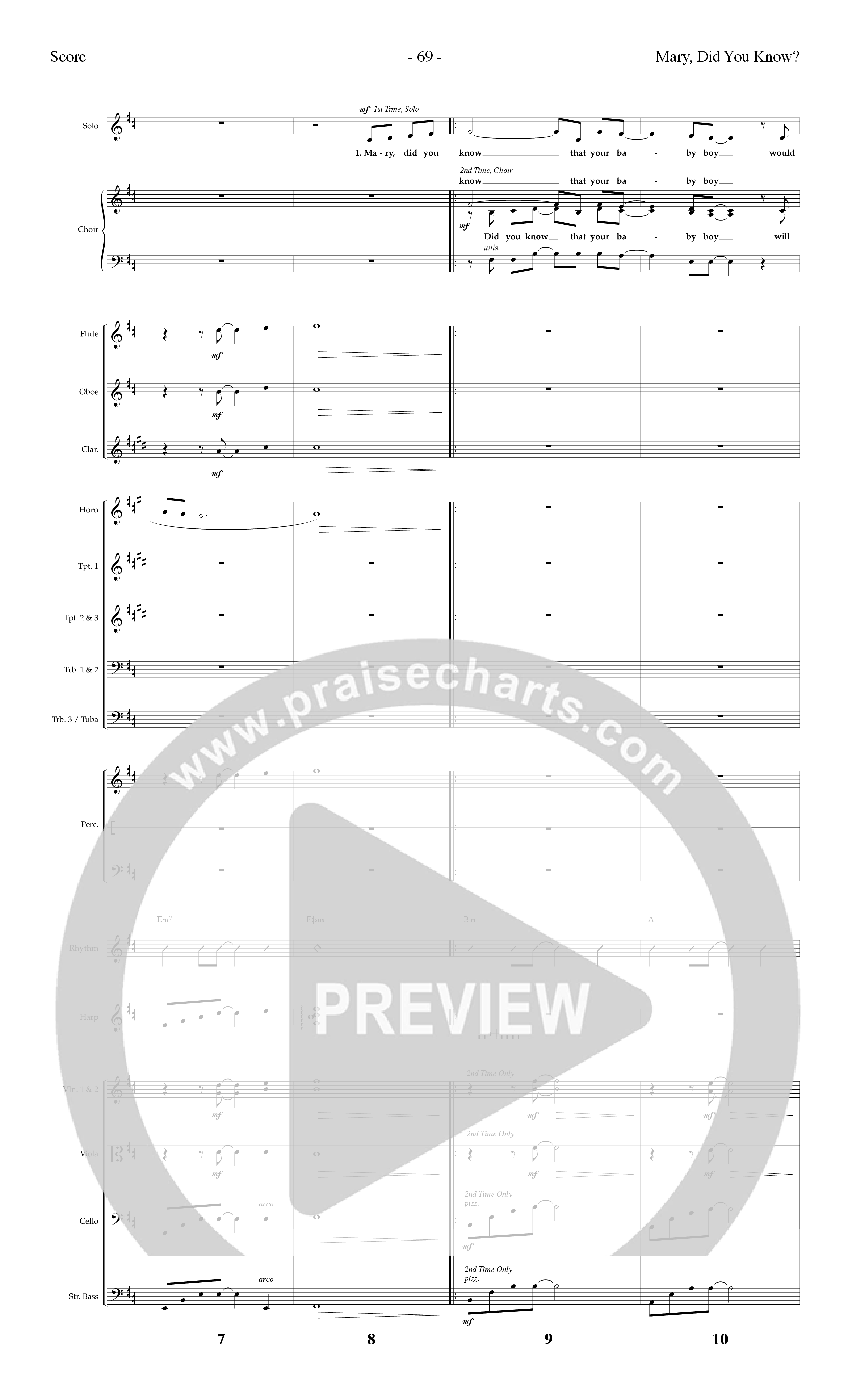 One Small Child (8 Song Choral Collection) Song 4 (Orchestration) (Lifeway Choral / Arr. Dennis Allen)