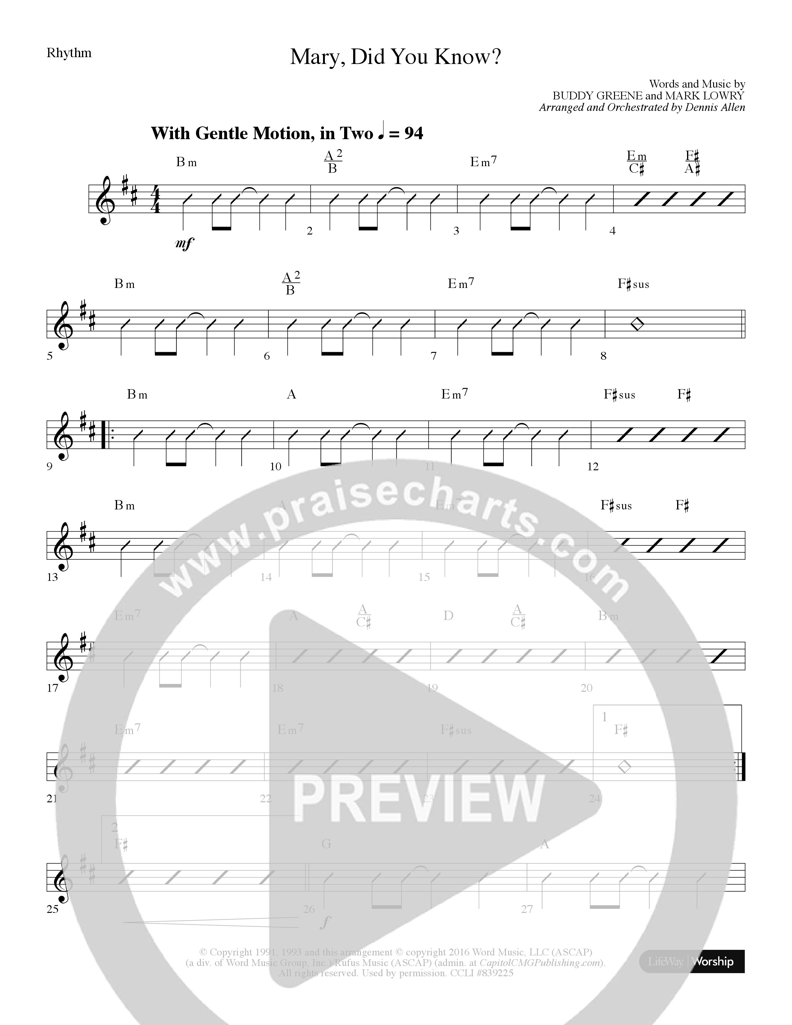 One Small Child (8 Song Choral Collection) Song 4 (Rhythm) (Lifeway Choral / Arr. Dennis Allen)