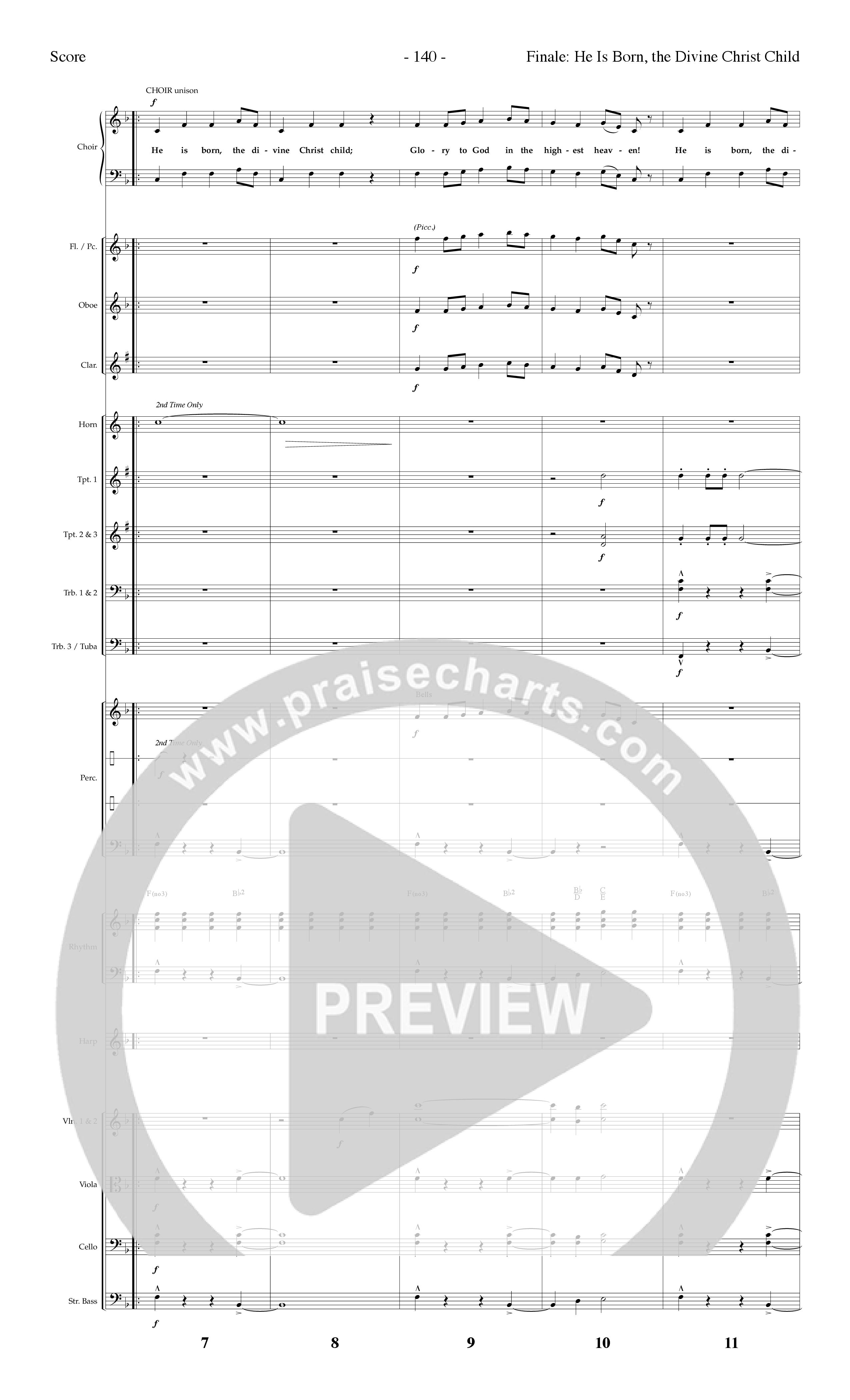 One Small Child (8 Song Choral Collection) Song 8 (Orchestration) (Lifeway Choral / Arr. Dennis Allen)