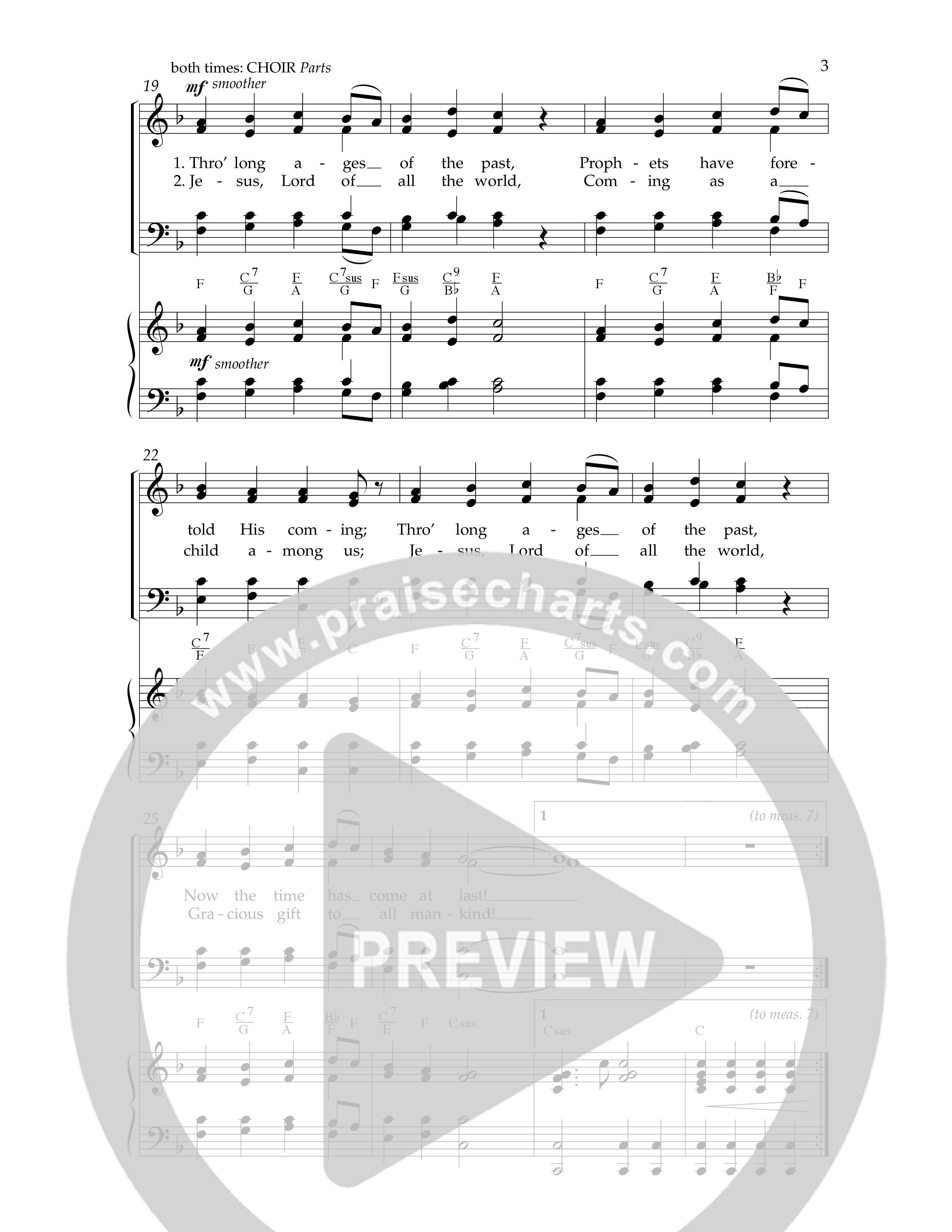 One Small Child (8 Song Choral Collection) Song 8 (Piano SATB) (Lifeway Choral / Arr. Dennis Allen)