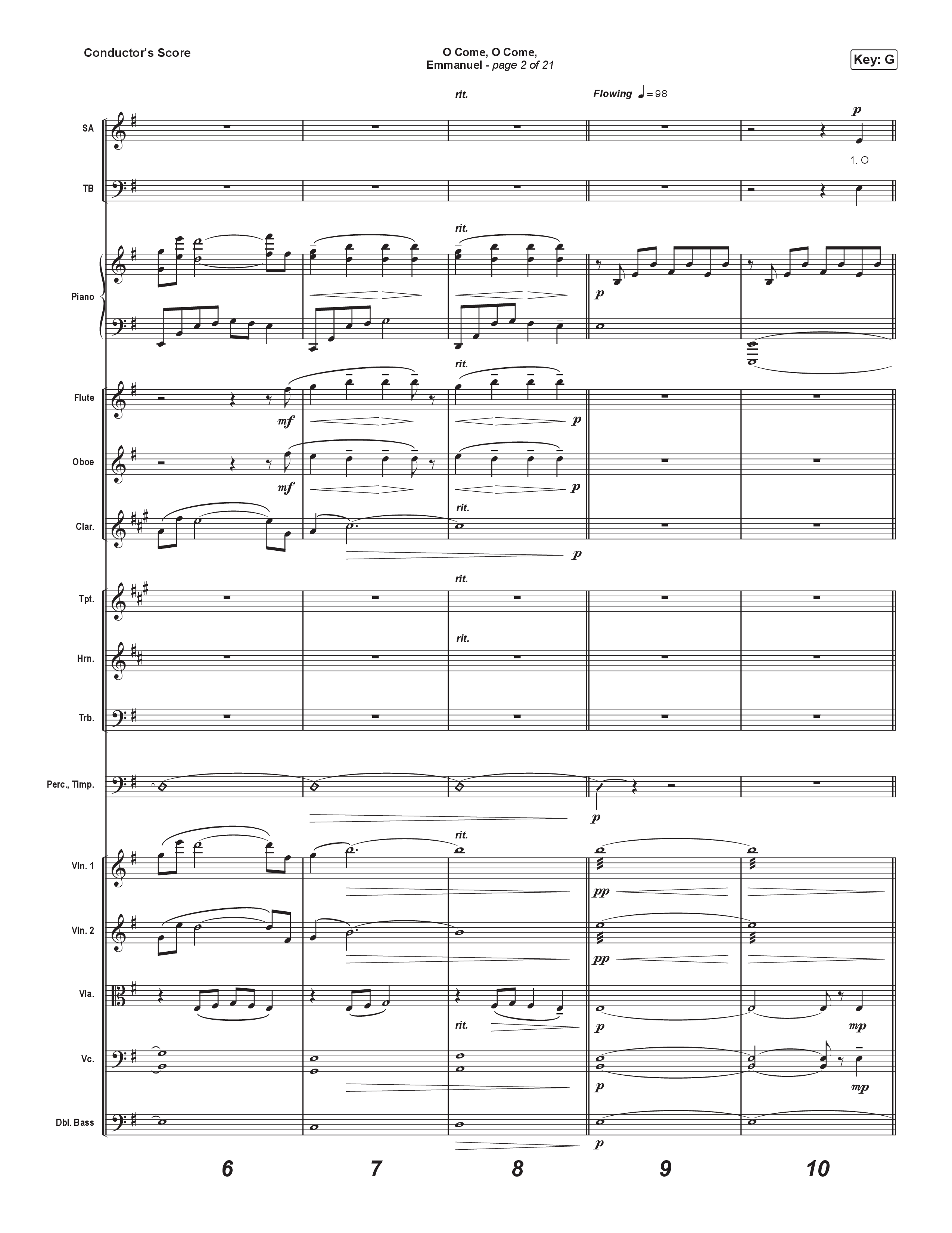 O Come O Come Emmanuel (Live) Orchestration (Museum Of The Bible / Indiana Wesleyan University Choir / Arr. Philip Keveren)