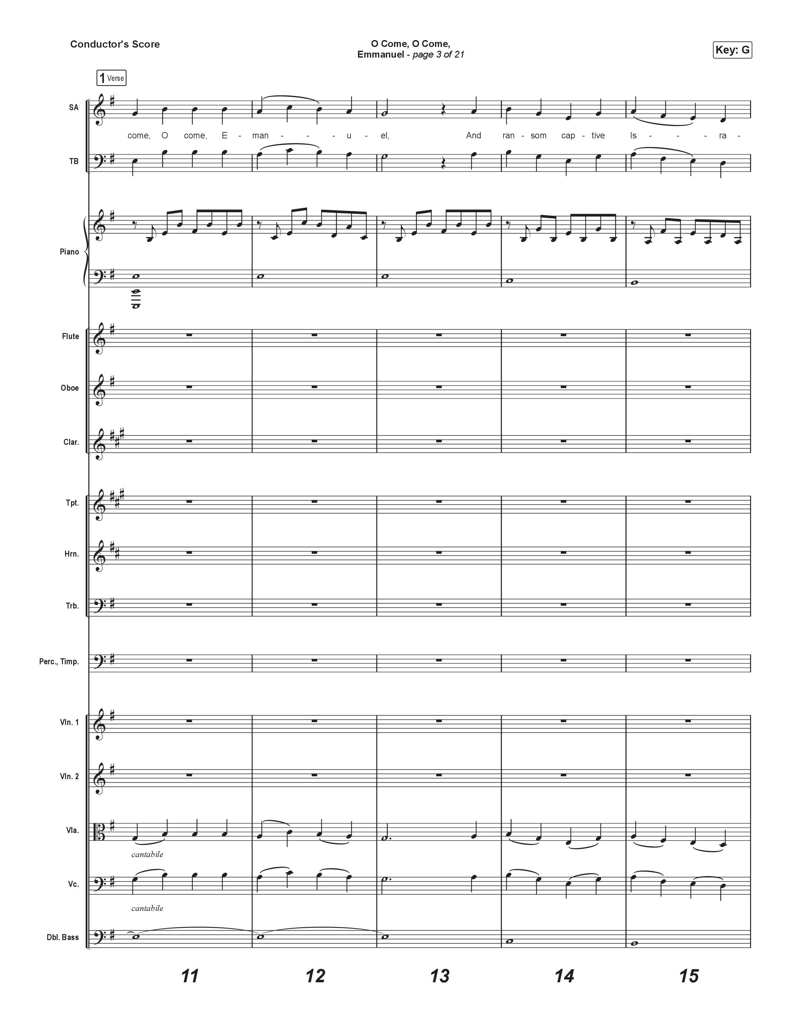 O Come O Come Emmanuel (Live) Orchestration (Museum Of The Bible / Indiana Wesleyan University Choir / Arr. Philip Keveren)