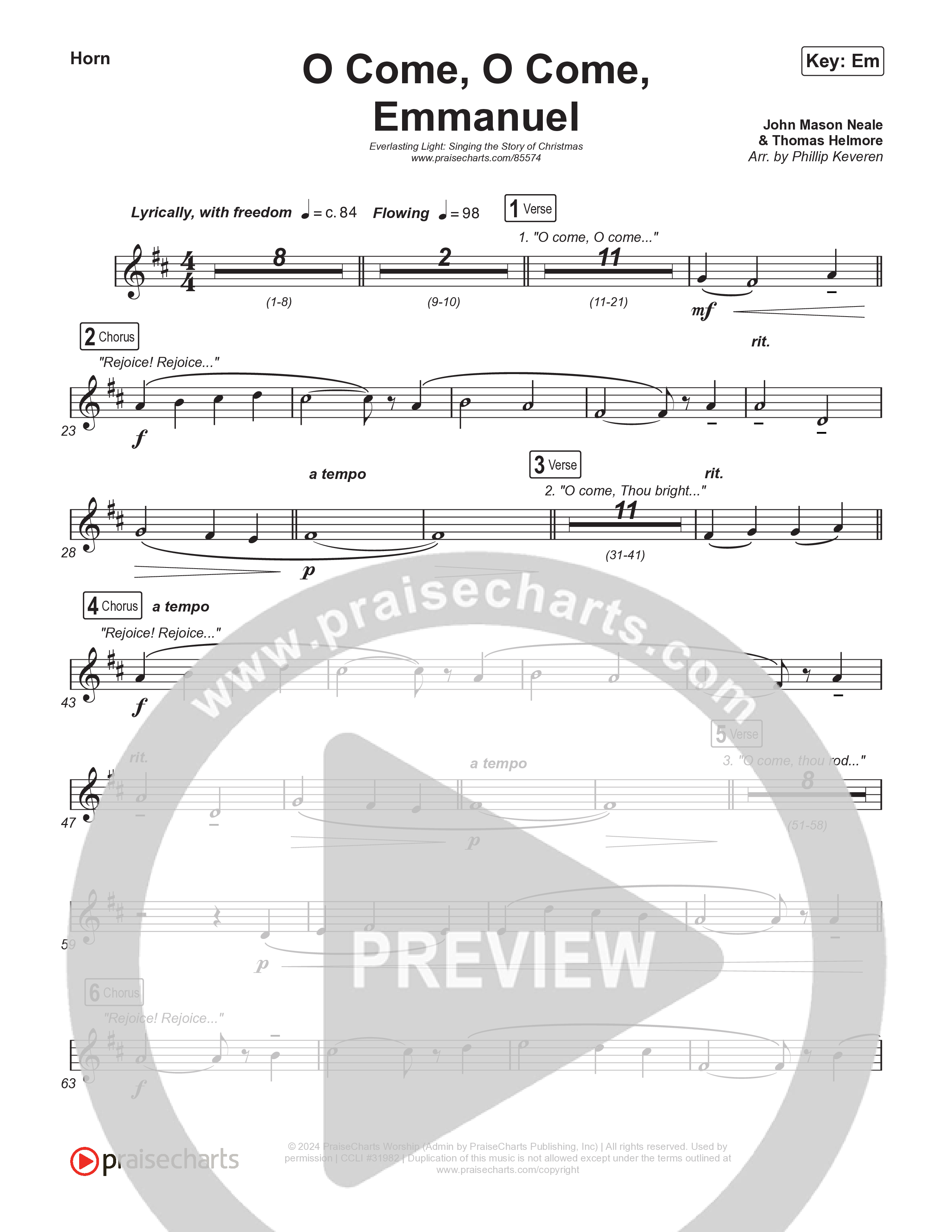 O Come O Come Emmanuel (Live) Brass Pack (Museum Of The Bible / Indiana Wesleyan University Choir / Arr. Philip Keveren)