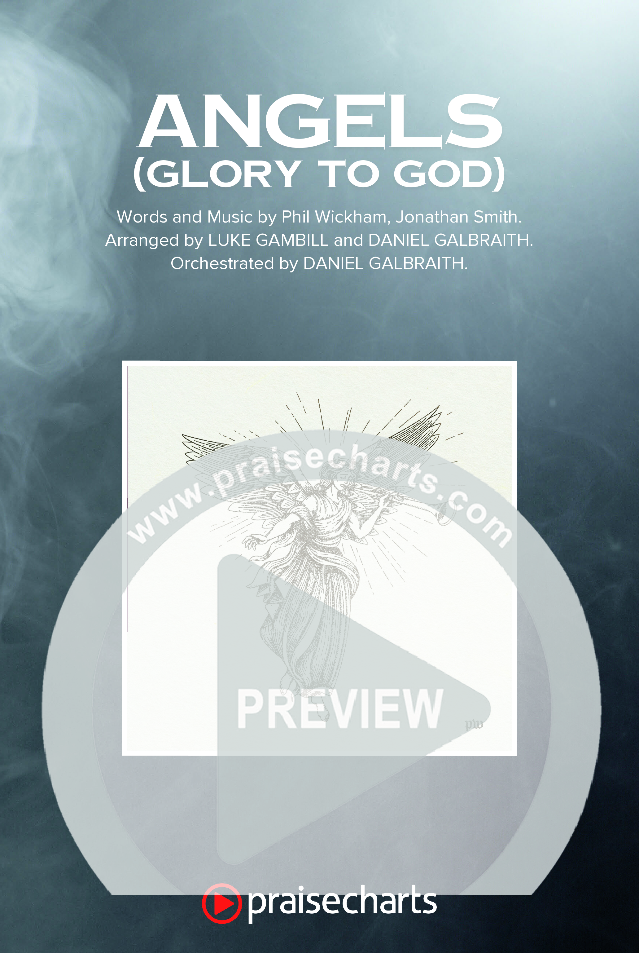 Angels (Glory To God) (Unison/2-Part) Octavo Cover Sheet (Phil Wickham / Arr. Luke Gambill)