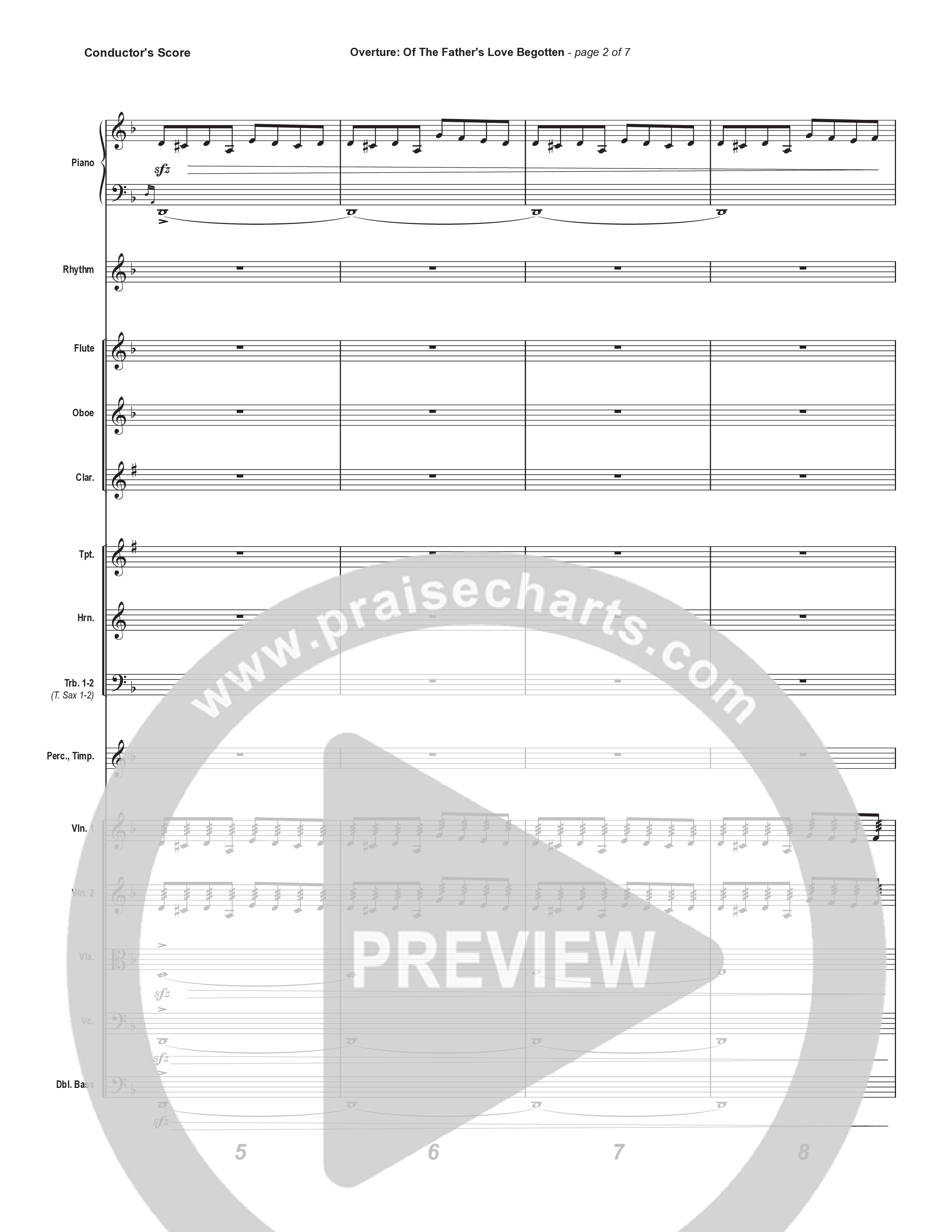 Overture: Of The Father's Love Begotten (Instrumental) Orchestration (Arr. Philip Keveren / Museum Of The Bible)