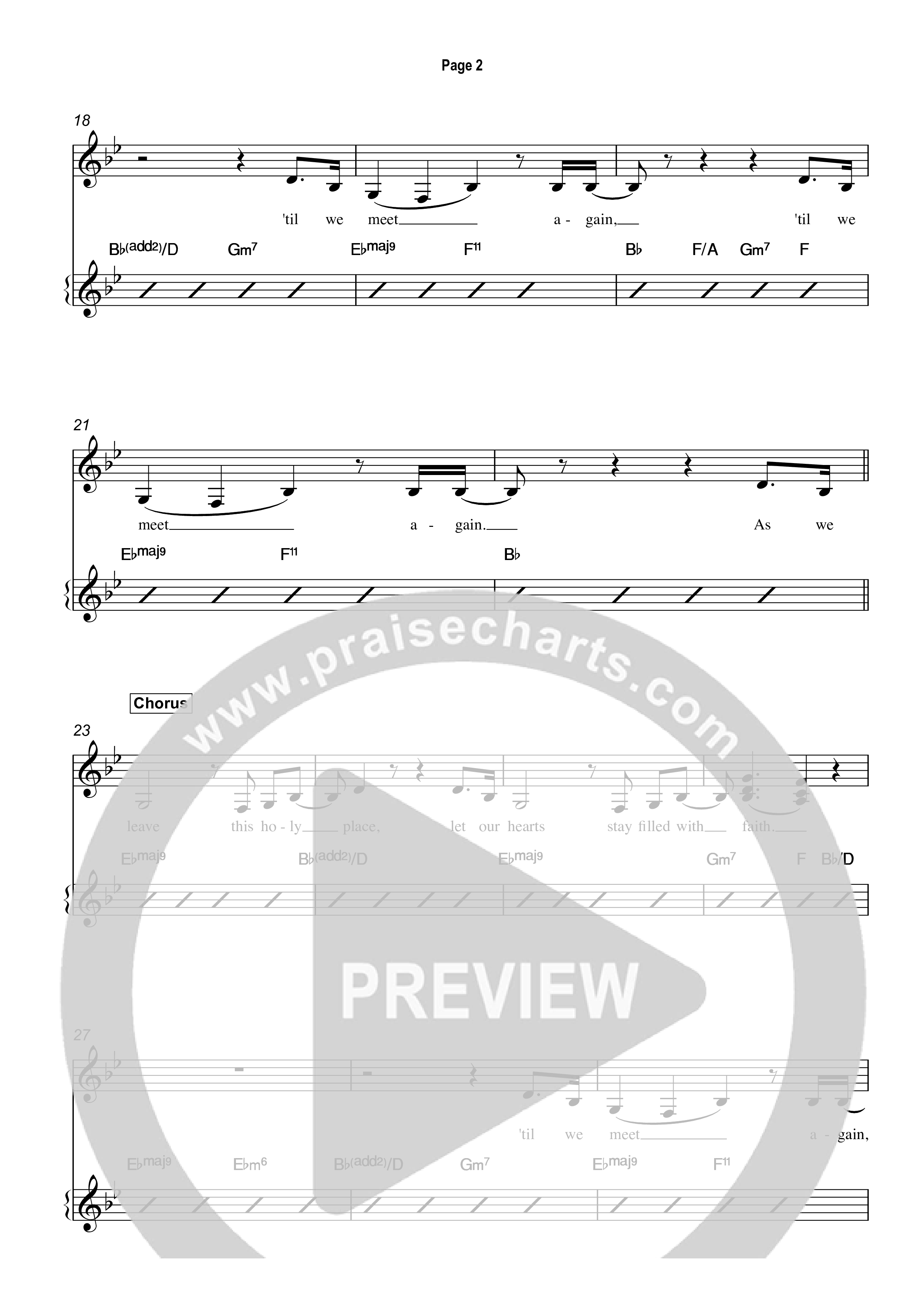 Benediction Rhythm/Vocal (First Pentecostal Church North Little Rock)