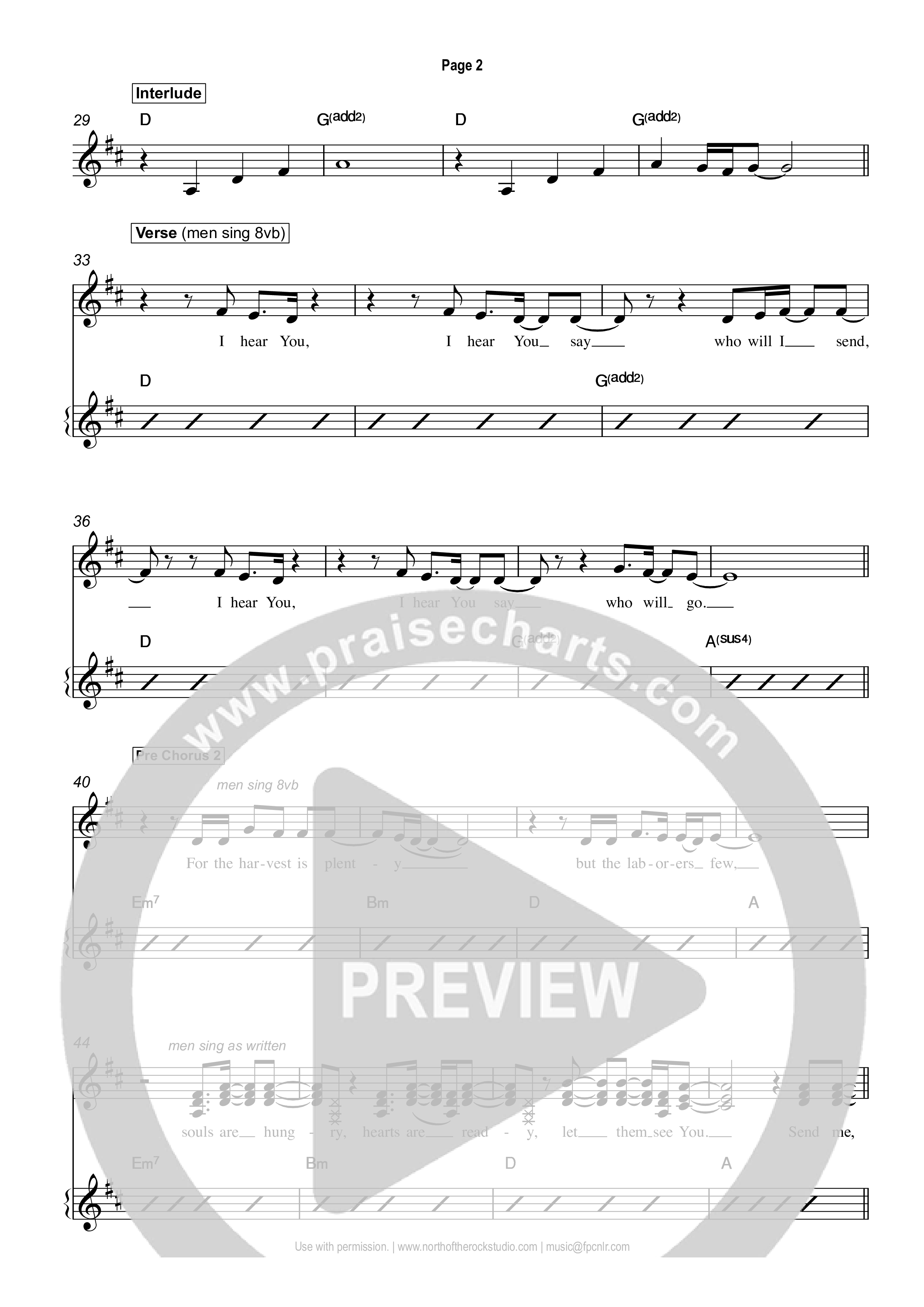 Send Me Rhythm/Vocal (First Pentecostal Church North Little Rock)