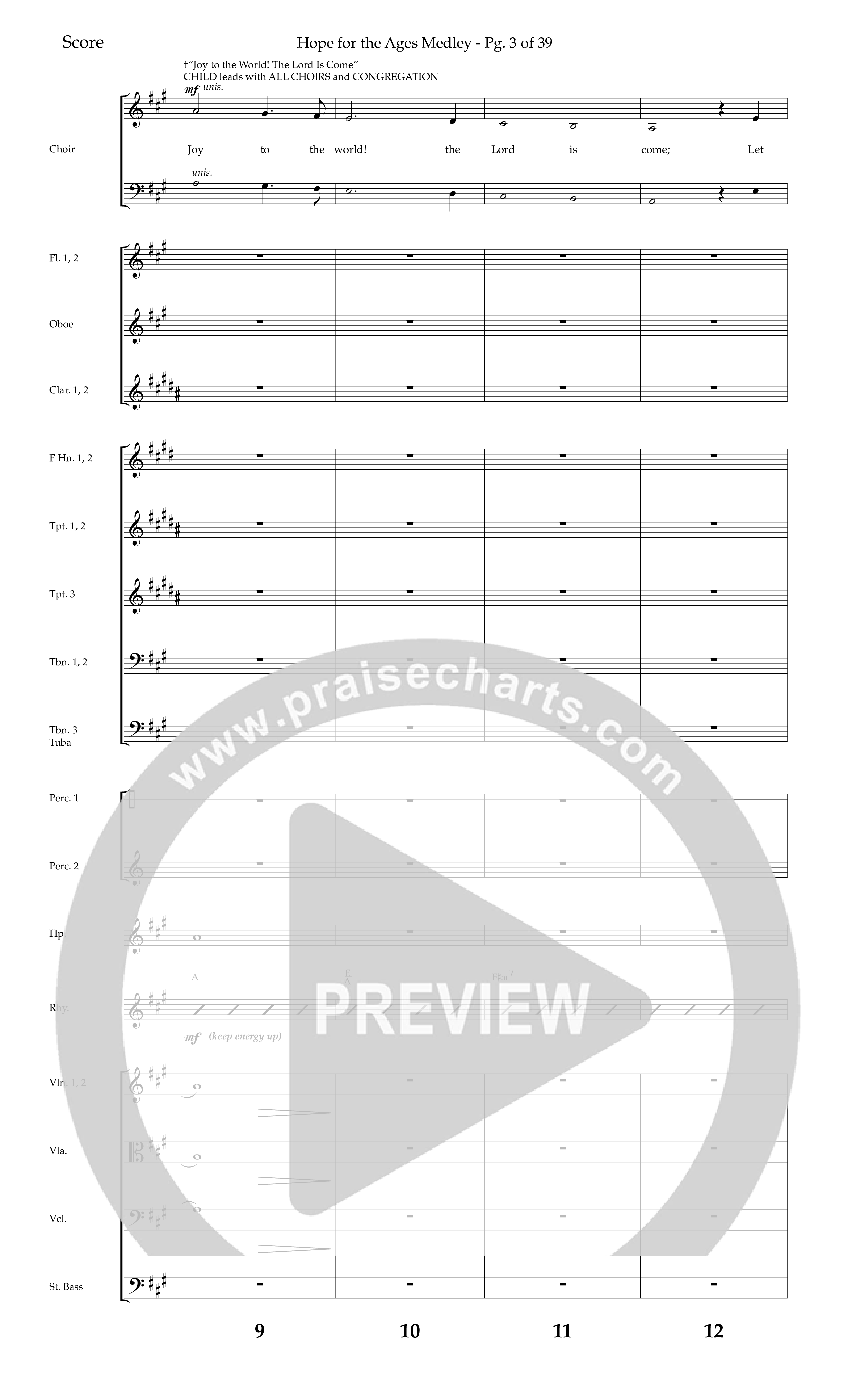 Hope For The Ages (9 Song Choral Collection) Song 2 (Orchestration) (Lifeway Choral / Arr. John Bolin / Arr. Don Koch)