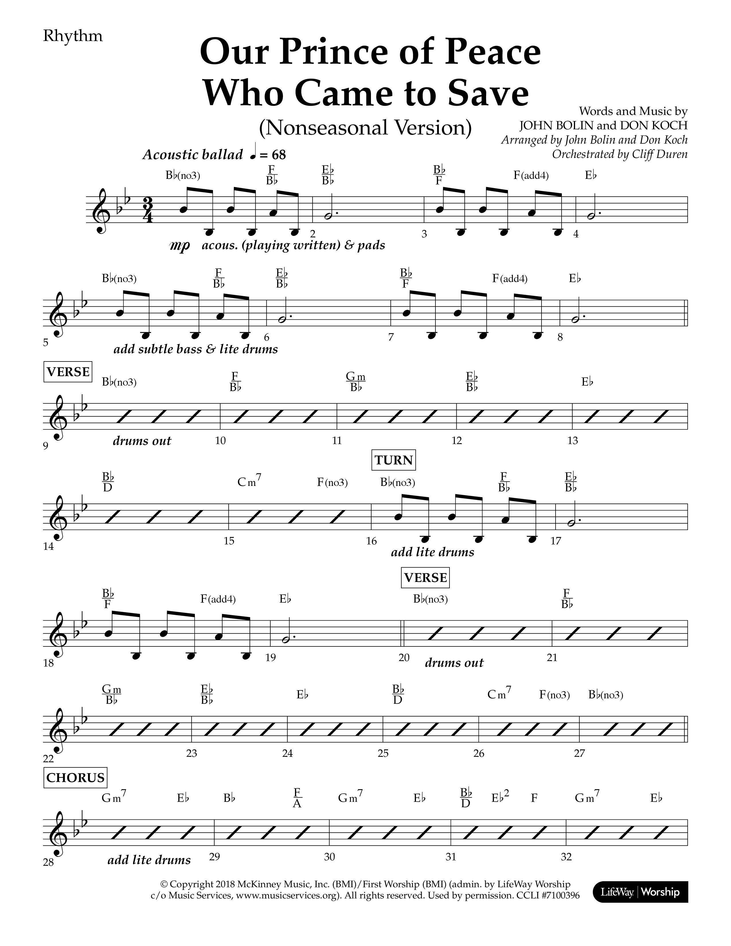 Hope For The Ages (9 Song Choral Collection) Song 9 (Lead & Chords) (Lifeway Choral / Arr. John Bolin / Arr. Don Koch)