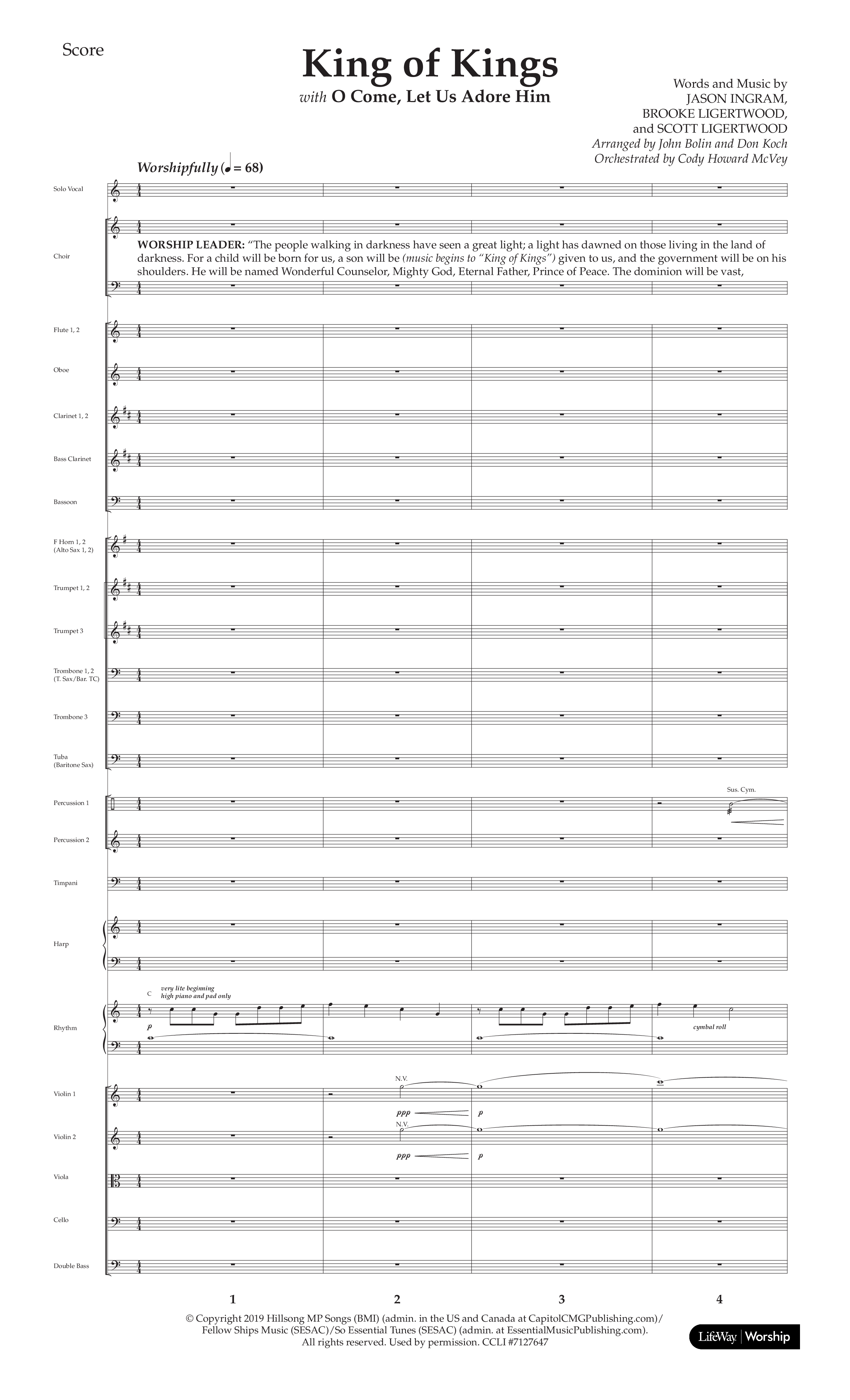 Majesty (8 Song Choral Collection) Song 6 (Orchestration) (Lifeway Choral)