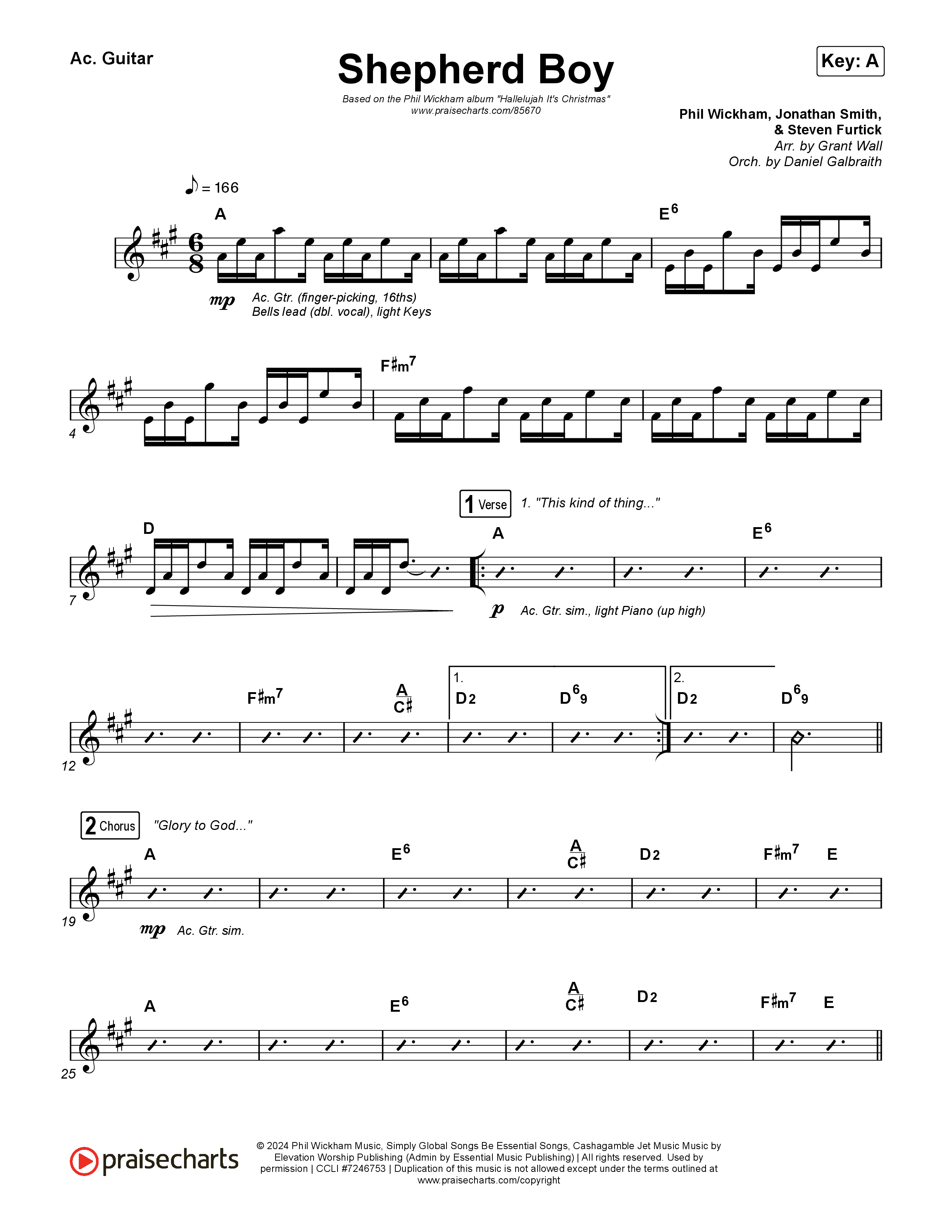 Shepherd Boy Acoustic Guitar (Phil Wickham)