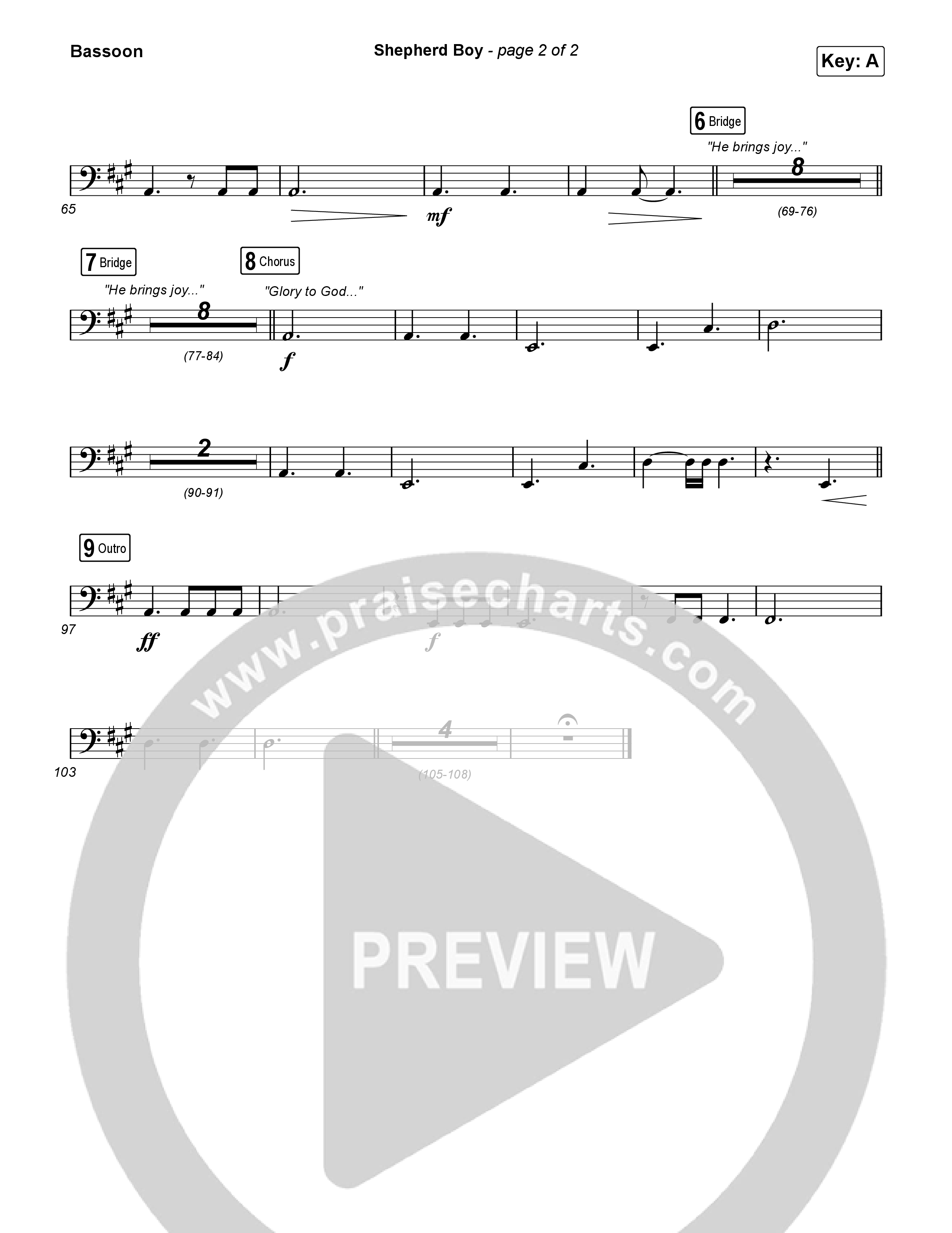 Shepherd Boy Bassoon (Phil Wickham)