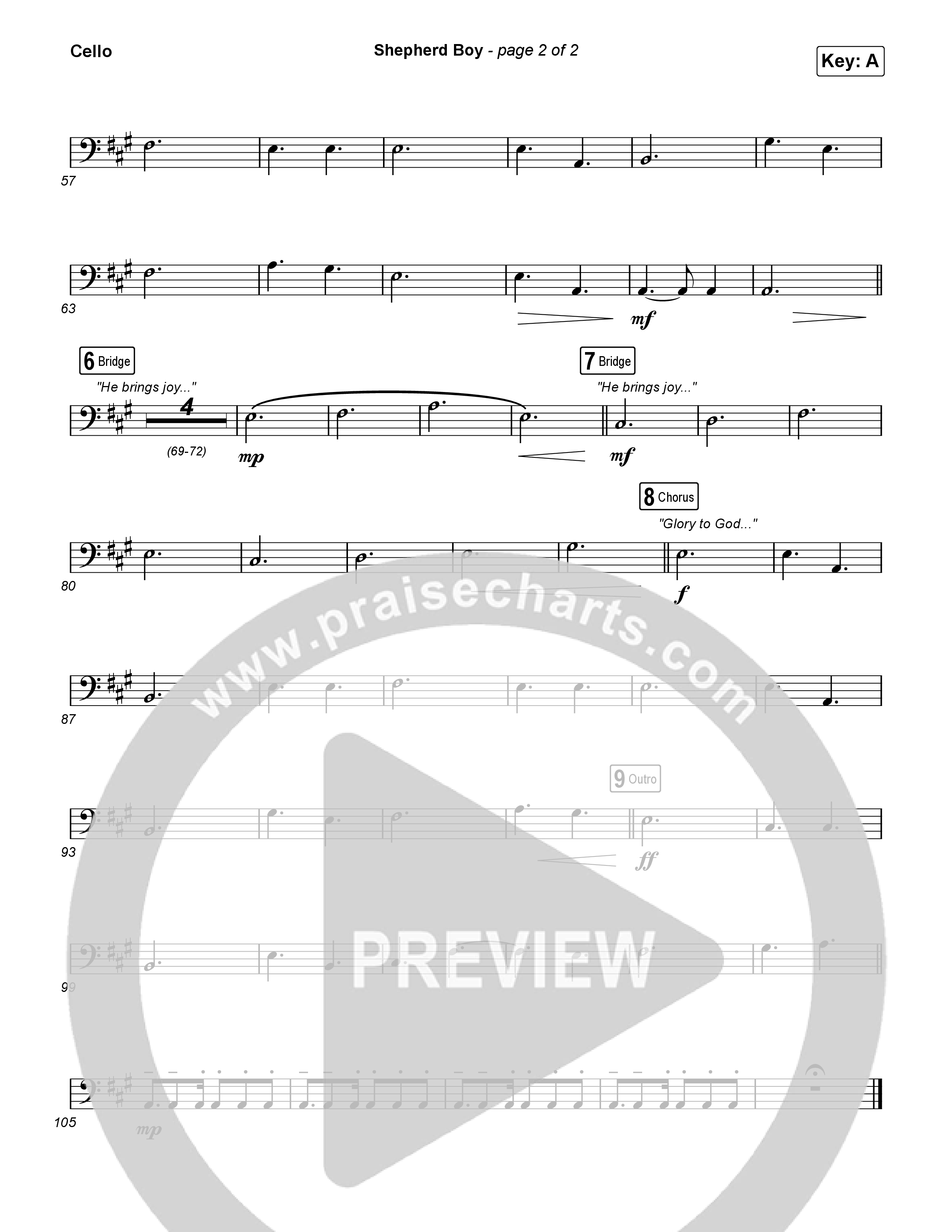 Shepherd Boy Cello (Phil Wickham)