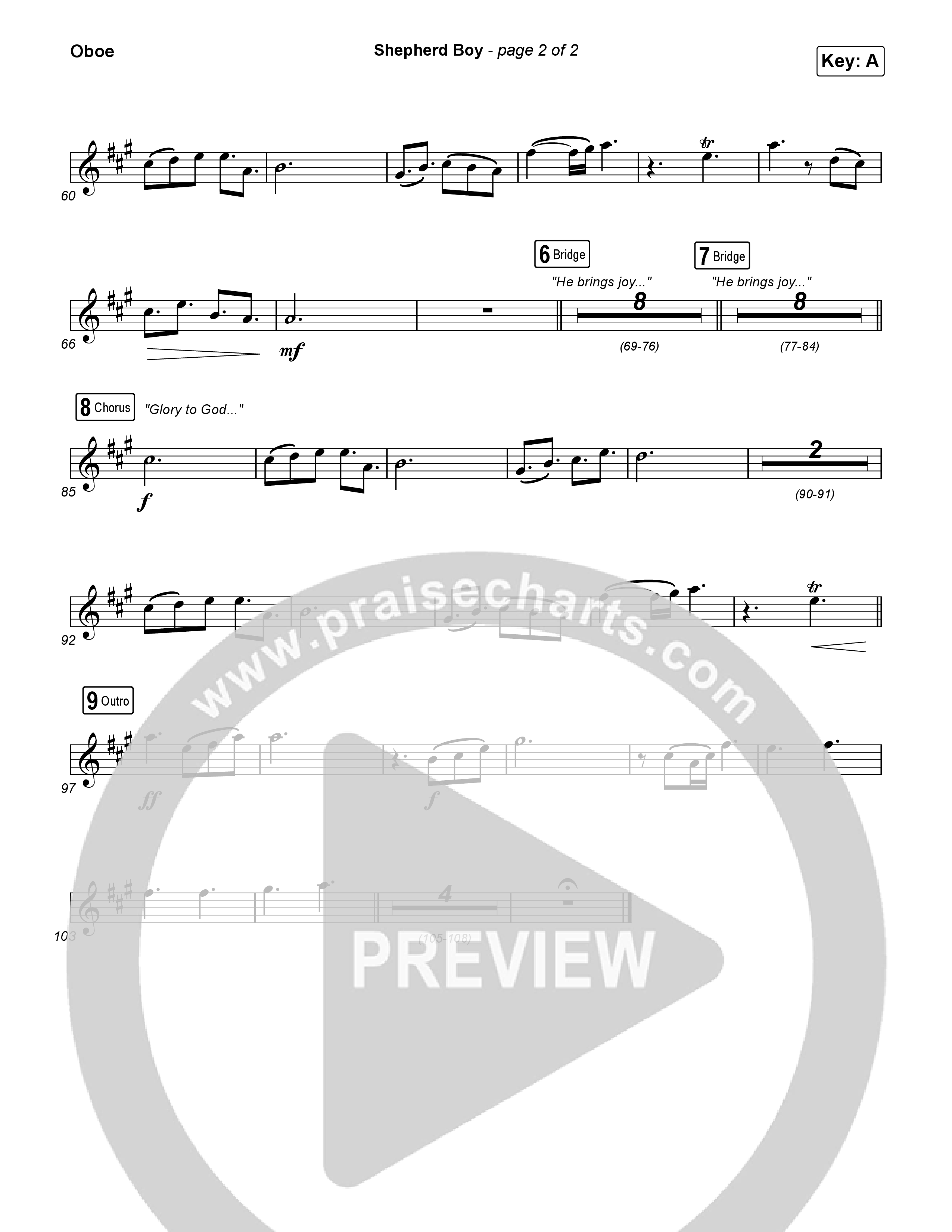 Shepherd Boy Oboe (Phil Wickham)