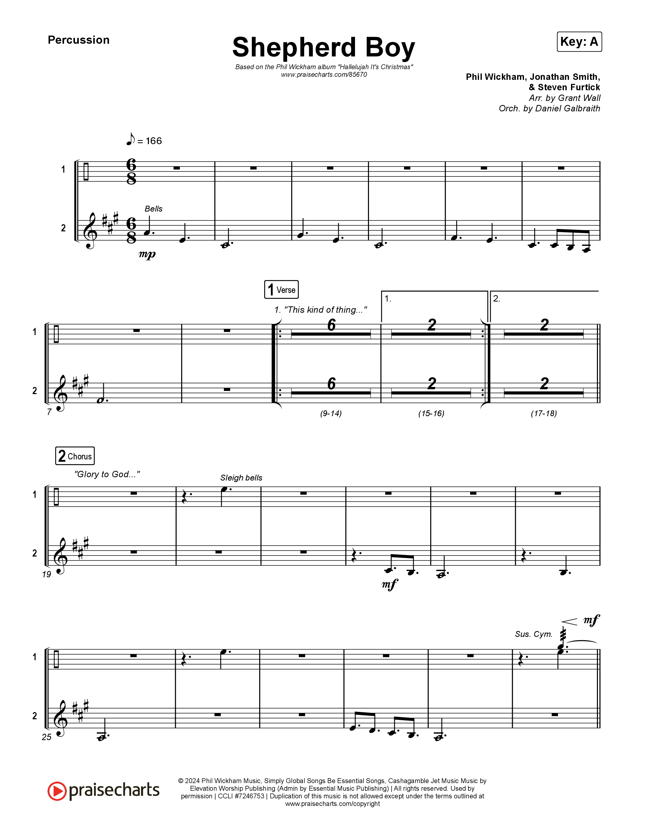 Shepherd Boy Percussion (Phil Wickham)