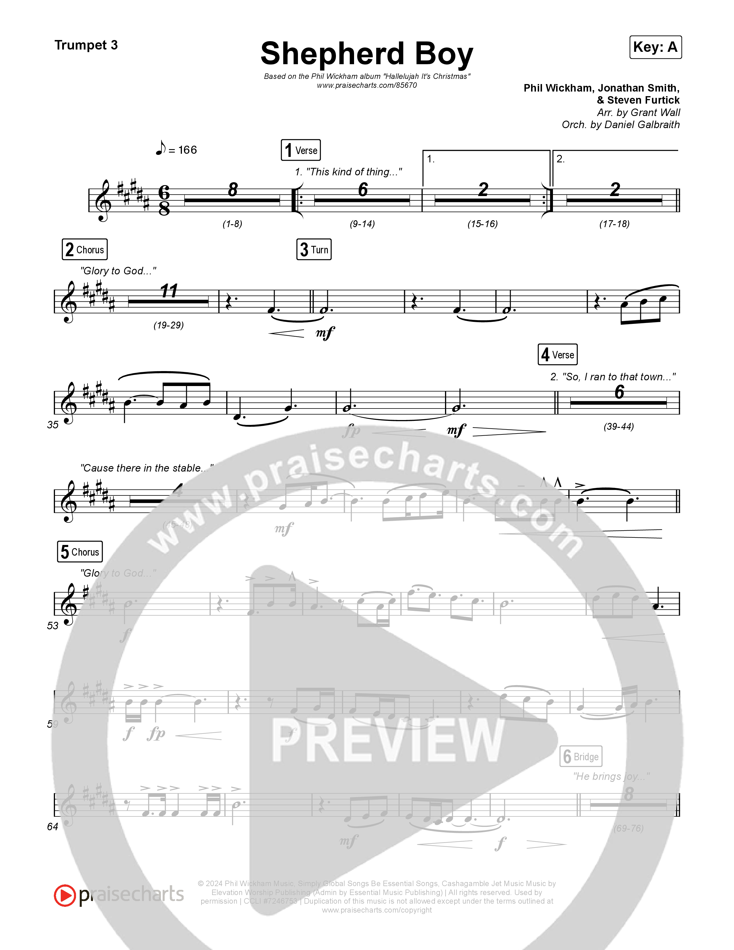 Shepherd Boy Trumpet 1,2 (Phil Wickham)