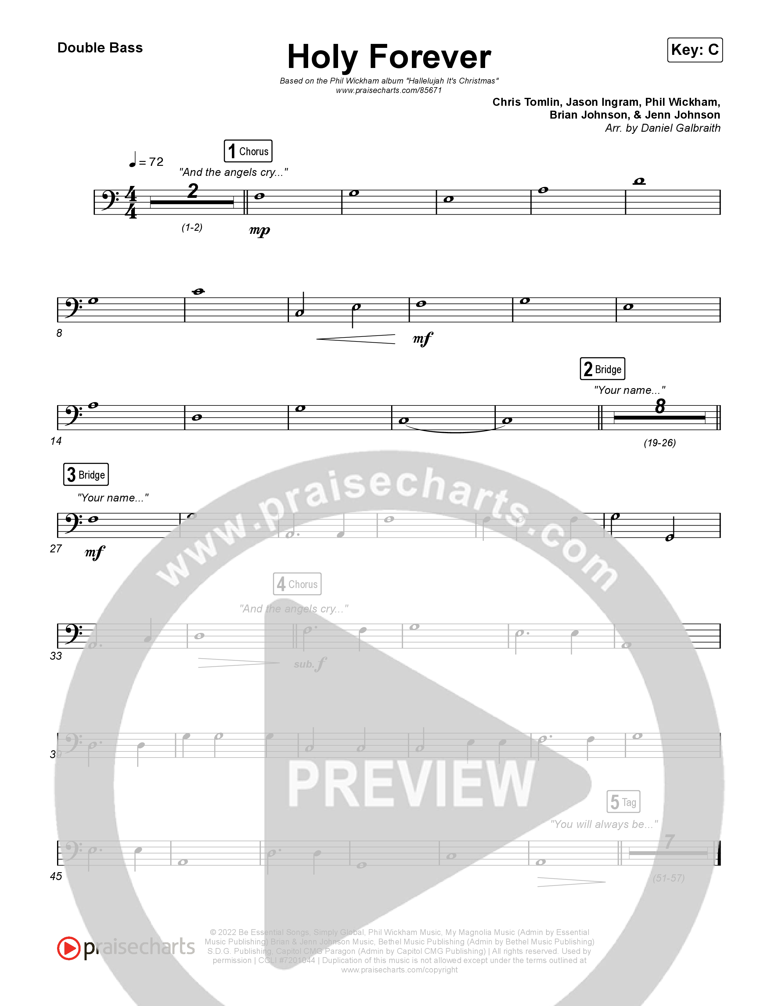 Holy Forever String Bass (Phil Wickham)