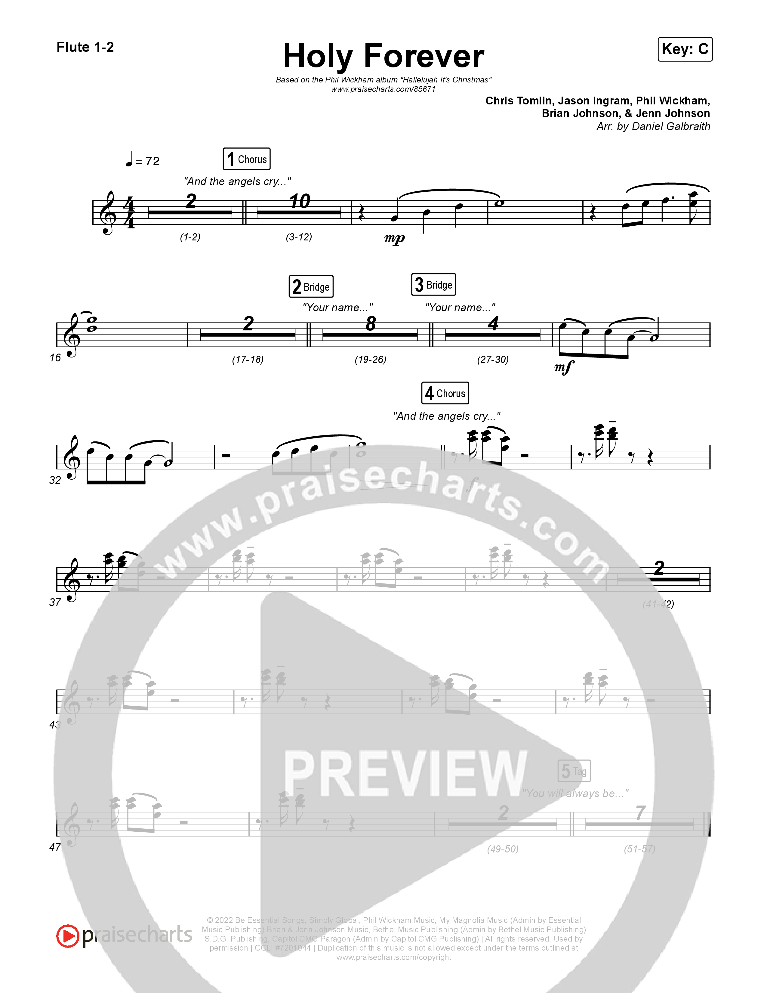 Holy Forever Flute 1,2 (Phil Wickham)