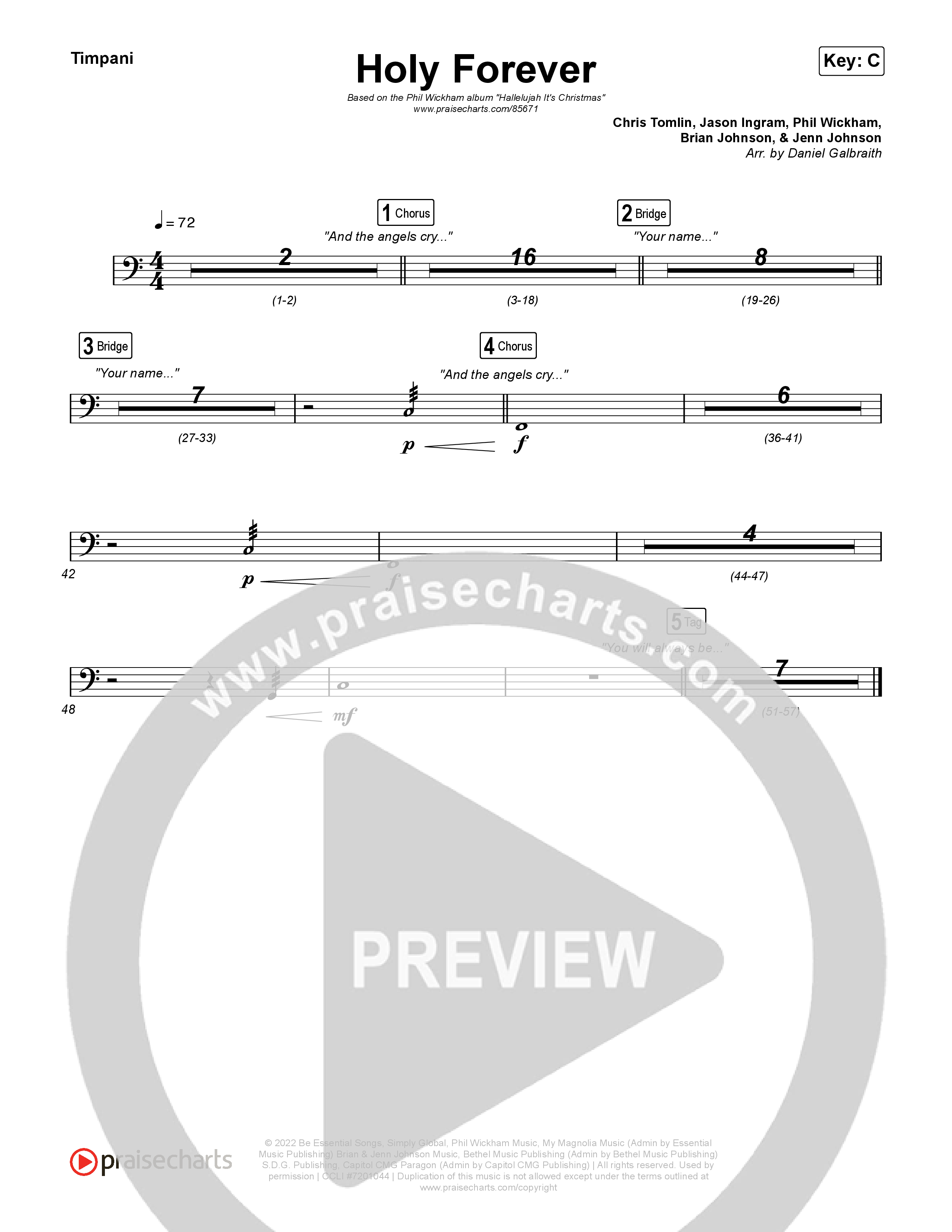 Holy Forever Timpani (Phil Wickham)