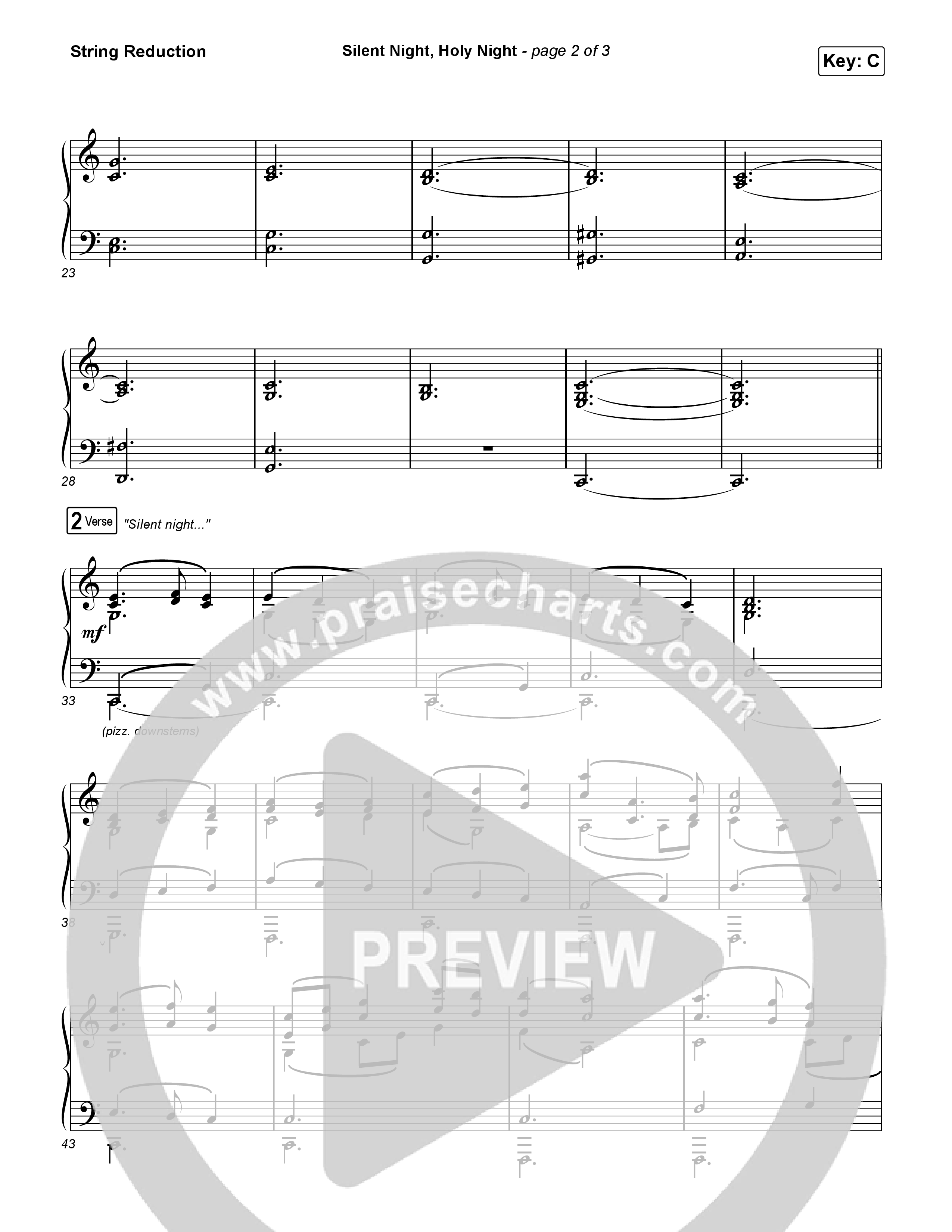 Silent Night Holy Night String Reduction (Phil Wickham)