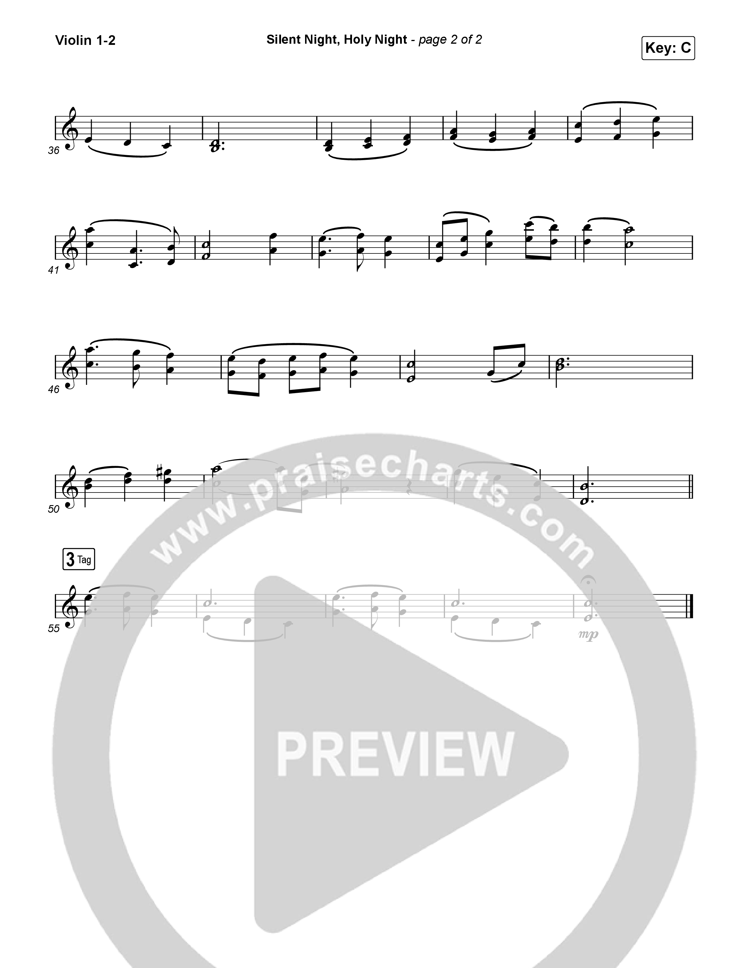 Silent Night Holy Night String Pack (Phil Wickham)