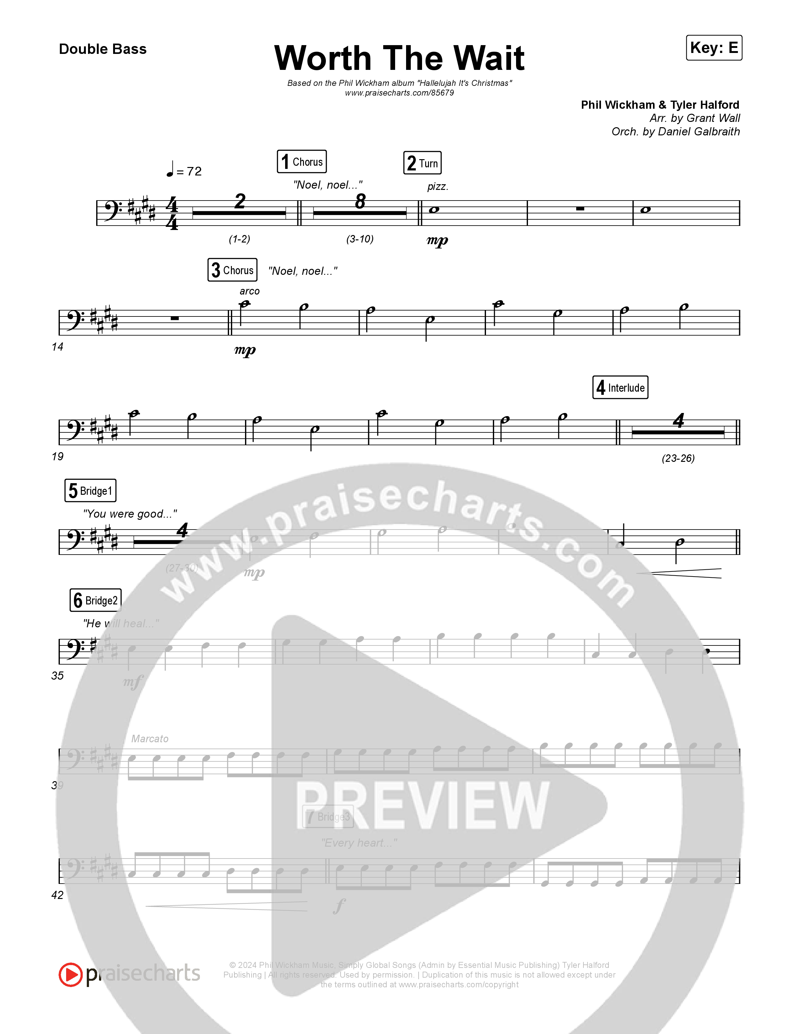 Worth The Wait String Bass (Phil Wickham)