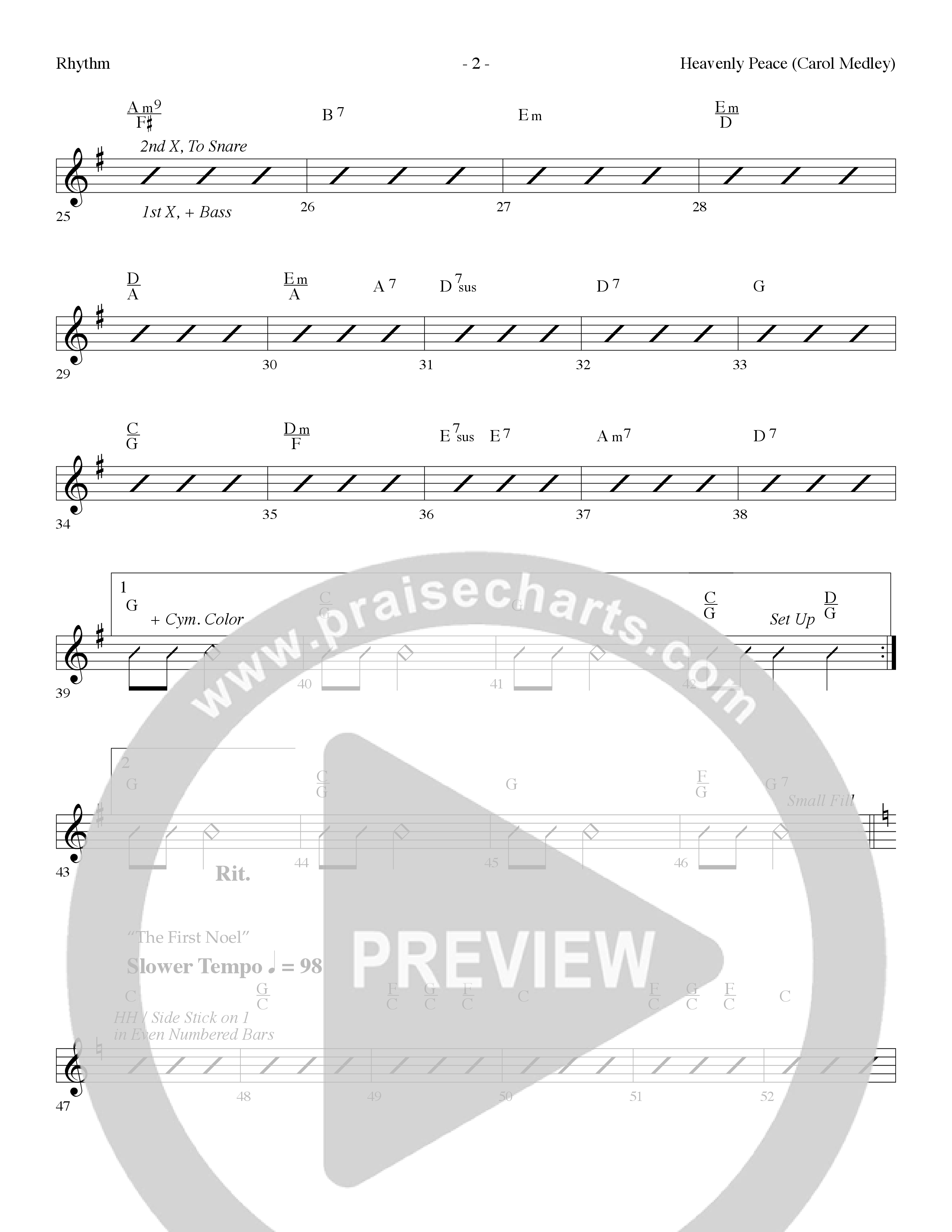 Peace Has Come (8 Song Choral Collection) Song 5 (Lead & Chords) (Lifeway Choral / Arr. Dennis Allen)