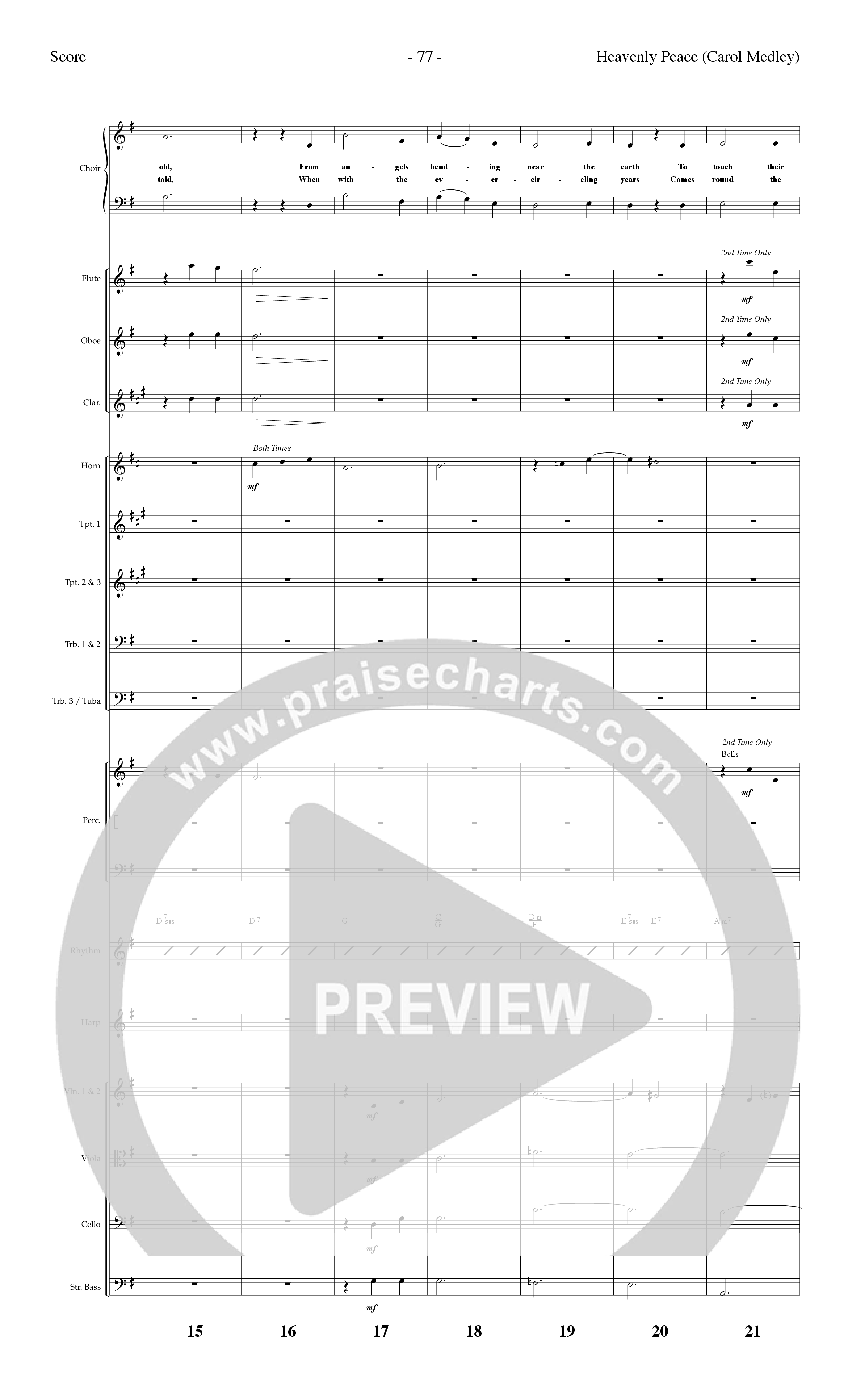 Peace Has Come (8 Song Choral Collection) Song 5 (Orchestration) (Lifeway Choral / Arr. Dennis Allen)