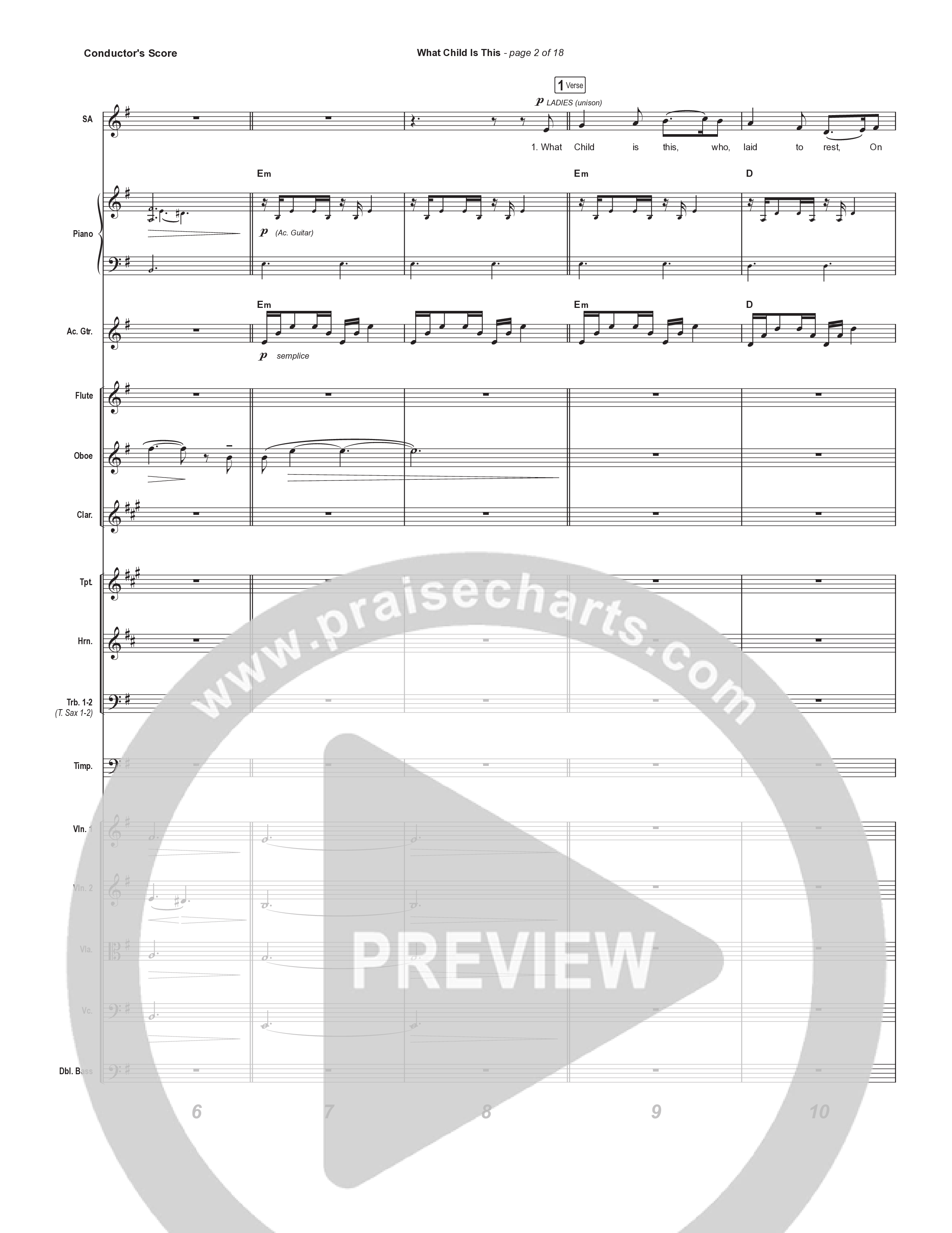 What Child Is This (Live) Orchestration (Museum Of The Bible / Indiana Wesleyan University Choir / Arr. Philip Keveren)