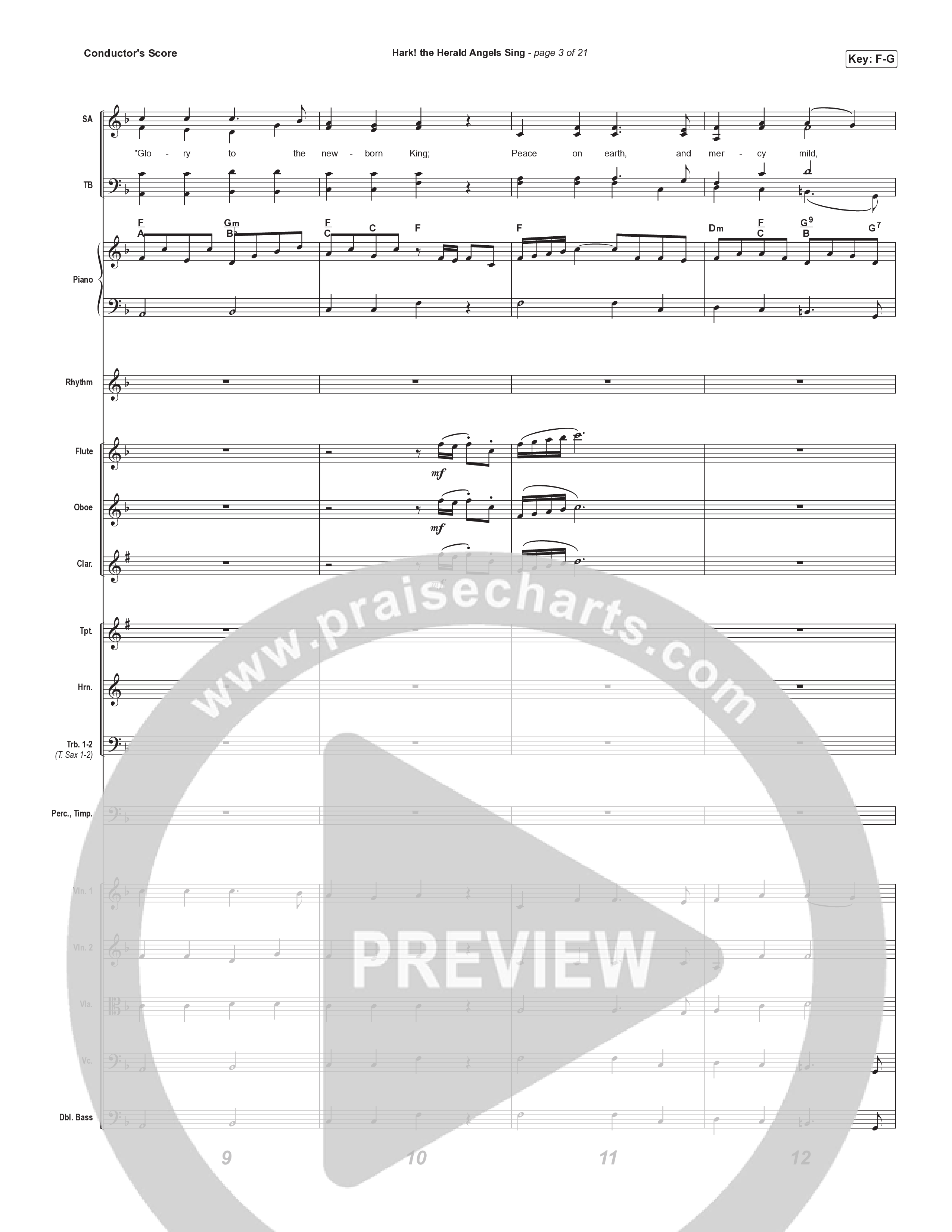 Hark The Herald Angels Sing (Live) Orchestration (Museum Of The Bible / Indiana Wesleyan University Choir / Arr. Philip Keveren)