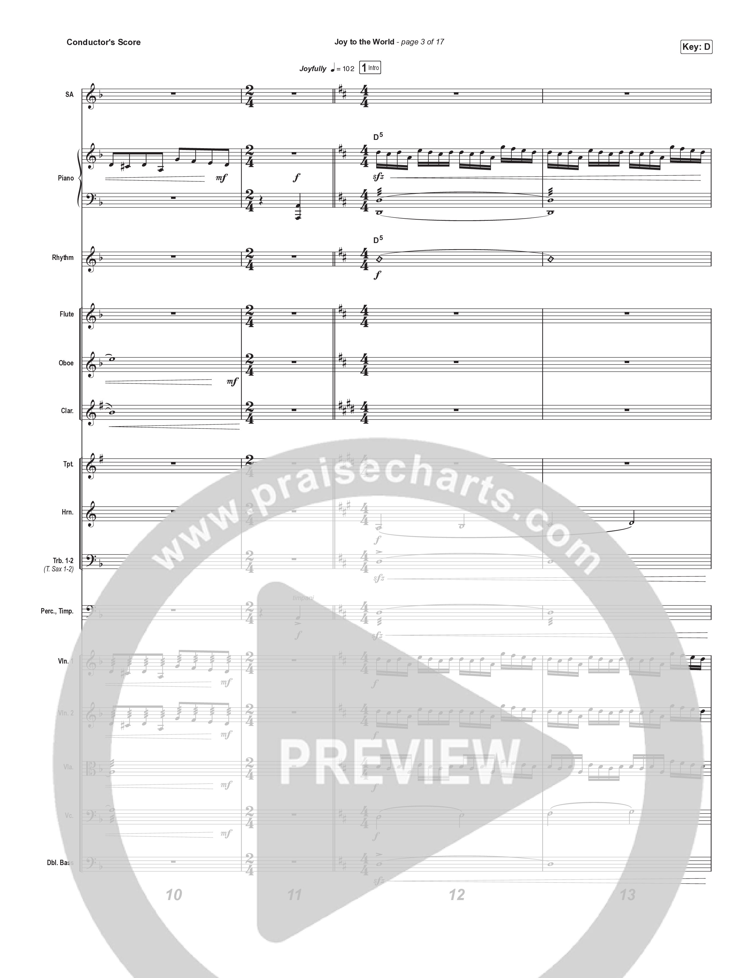 Joy To The World (Live) Orchestration (Museum Of The Bible / Tasha Layton / Indiana Wesleyan University Choir / Anthony Evans / Arr. Phillip Keveren)