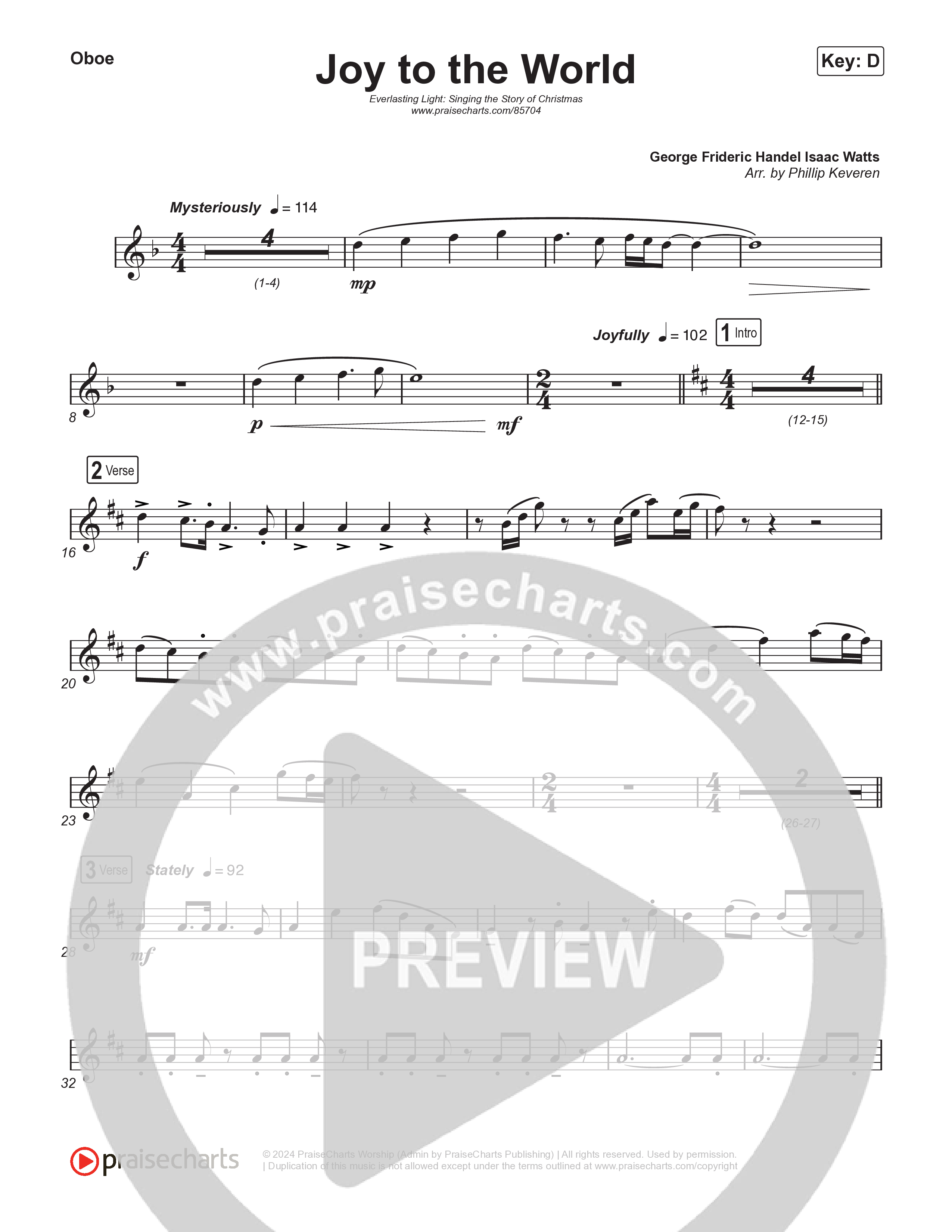 Joy To The World (Live) Wind Pack (Museum Of The Bible / Tasha Layton / Indiana Wesleyan University Choir / Anthony Evans / Arr. Phillip Keveren)