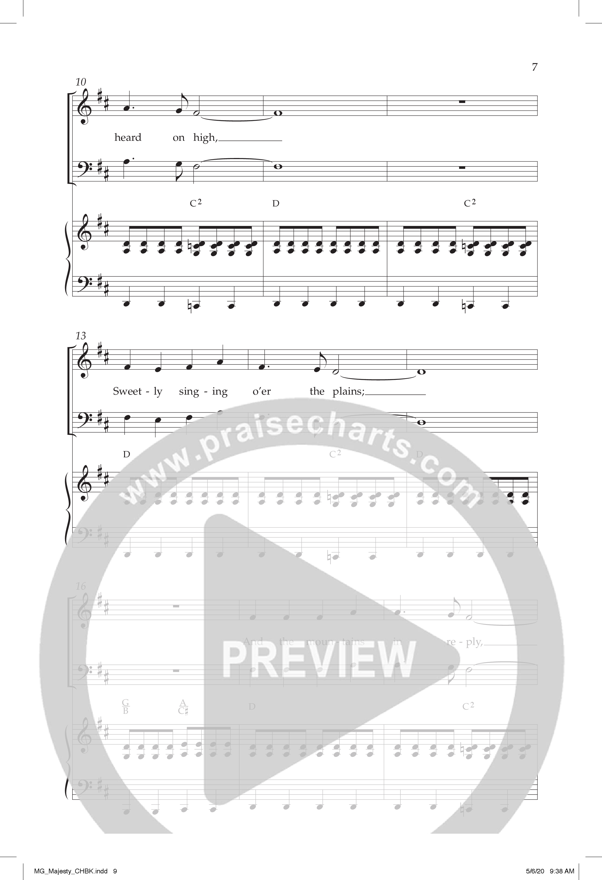 Gloria Amen (Choral Anthem SATB) Anthem (SATB/Piano) (Lifeway Choral / Arr. John Bolin / Arr. Don Koch)