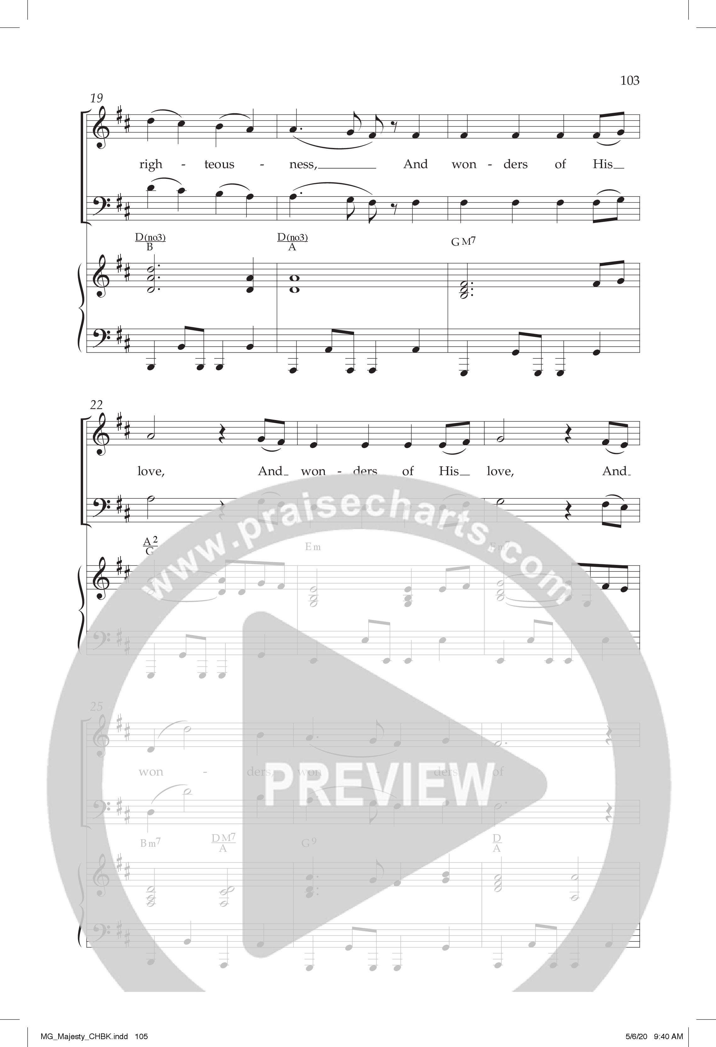 Gloria Amen Reprise (Choral Anthem SATB) Anthem (SATB/Piano) (Lifeway Choral / Arr. John Bolin / Arr. Don Koch)