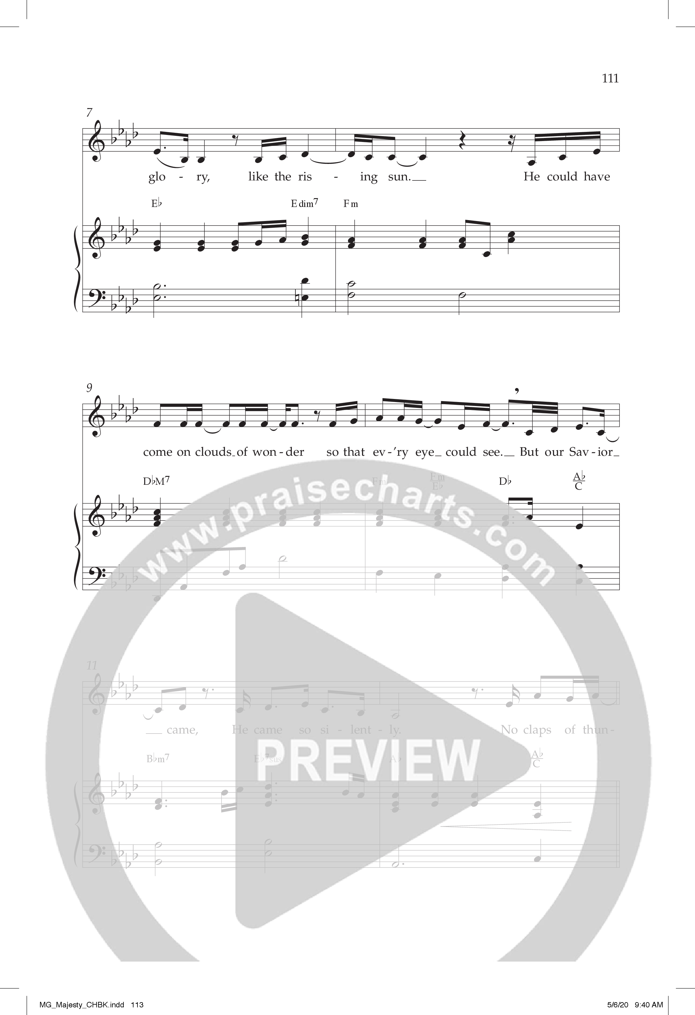 So Silently (Choral Anthem SATB) Anthem (SATB/Piano) (Lifeway Choral / Arr. John Bolin / Arr. Don Koch)