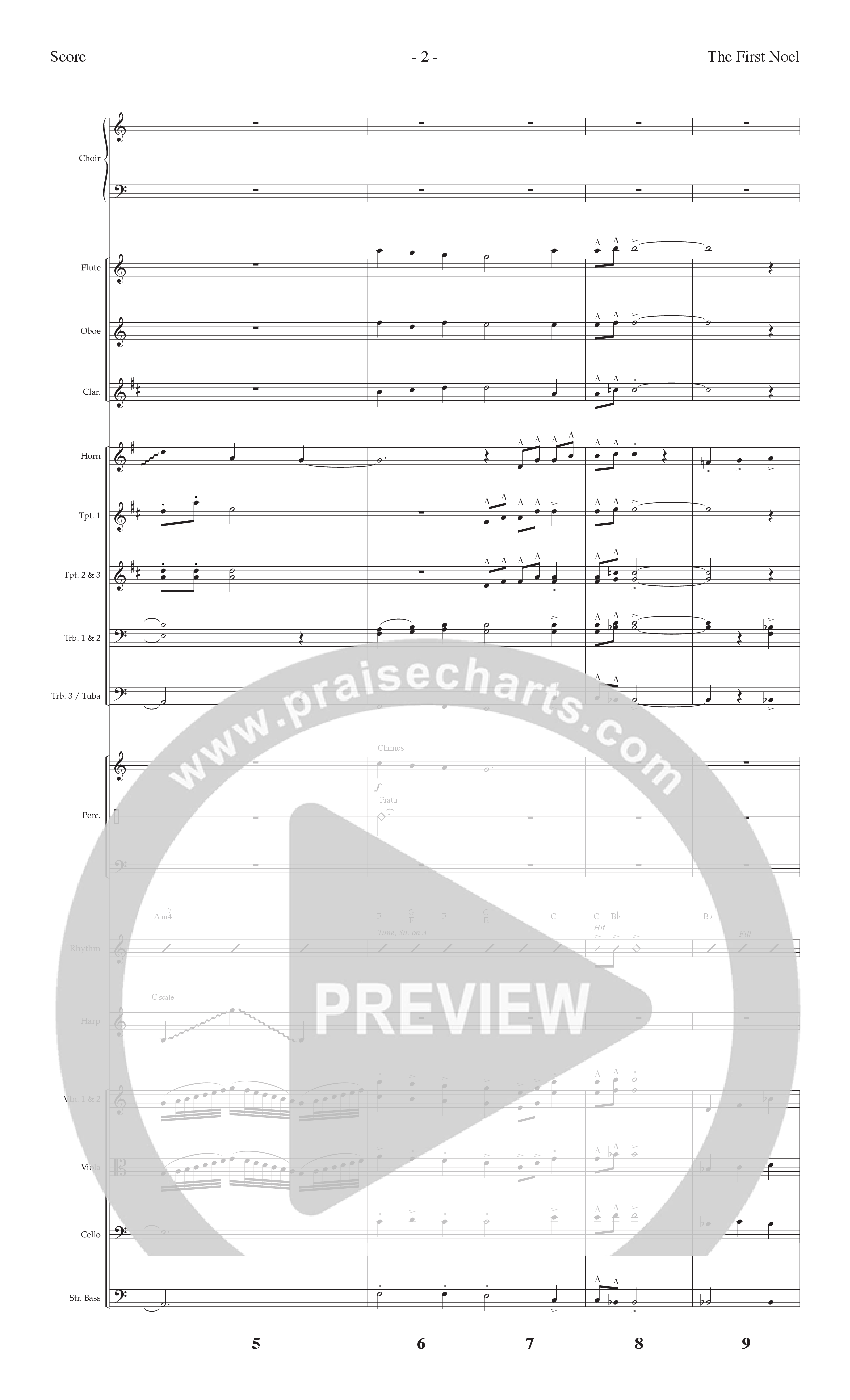 Noel Born Is The King (8 Song Choral Collection) Song 1 (Orchestration) (Lifeway Choral / Arr. Dennis Allen)