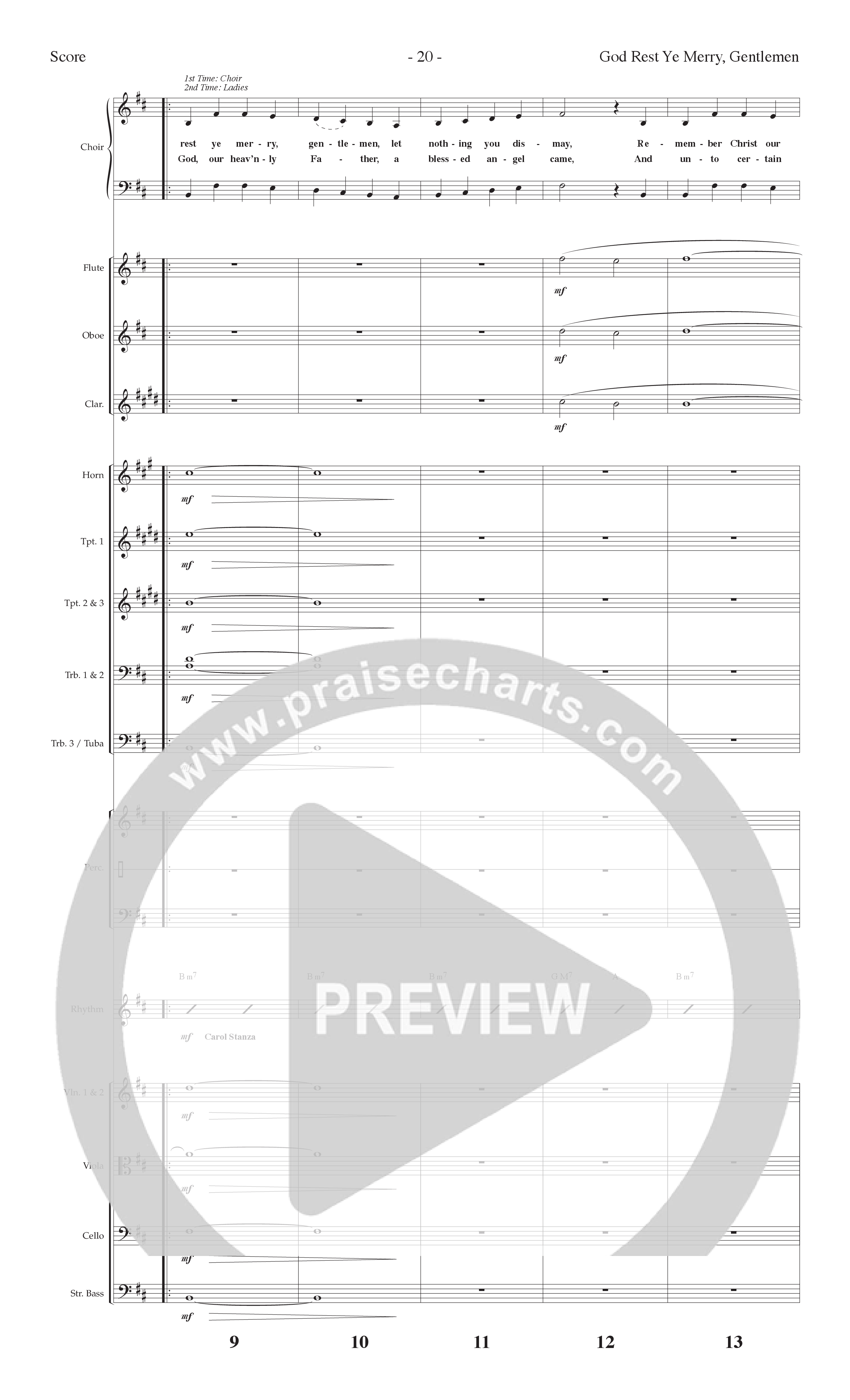 Noel Born Is The King (8 Song Choral Collection) Song 2 (Orchestration) (Lifeway Choral / Arr. Dennis Allen)