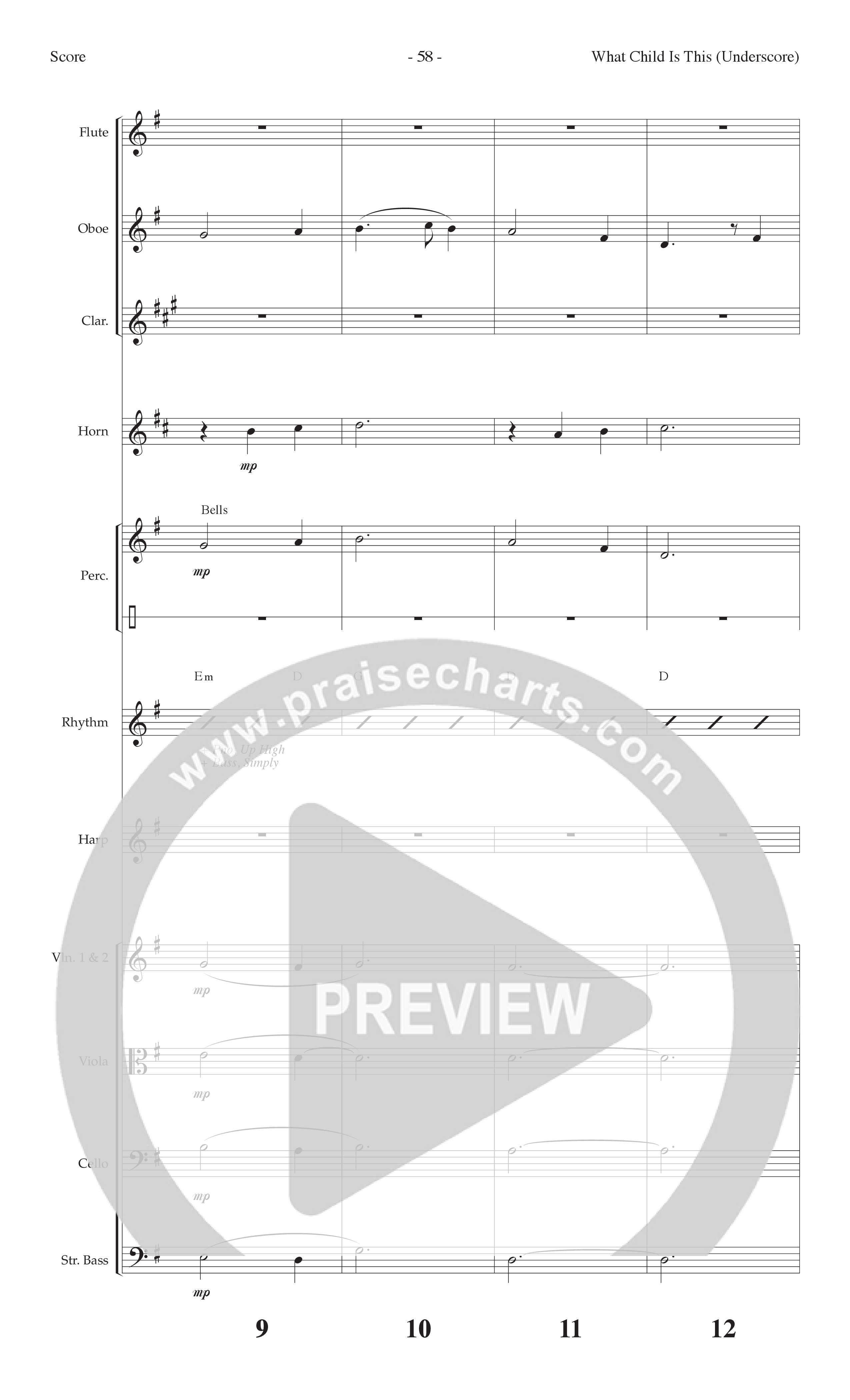 Noel Born Is The King (8 Song Choral Collection) Song 4 (Orchestration) (Lifeway Choral / Arr. Dennis Allen)