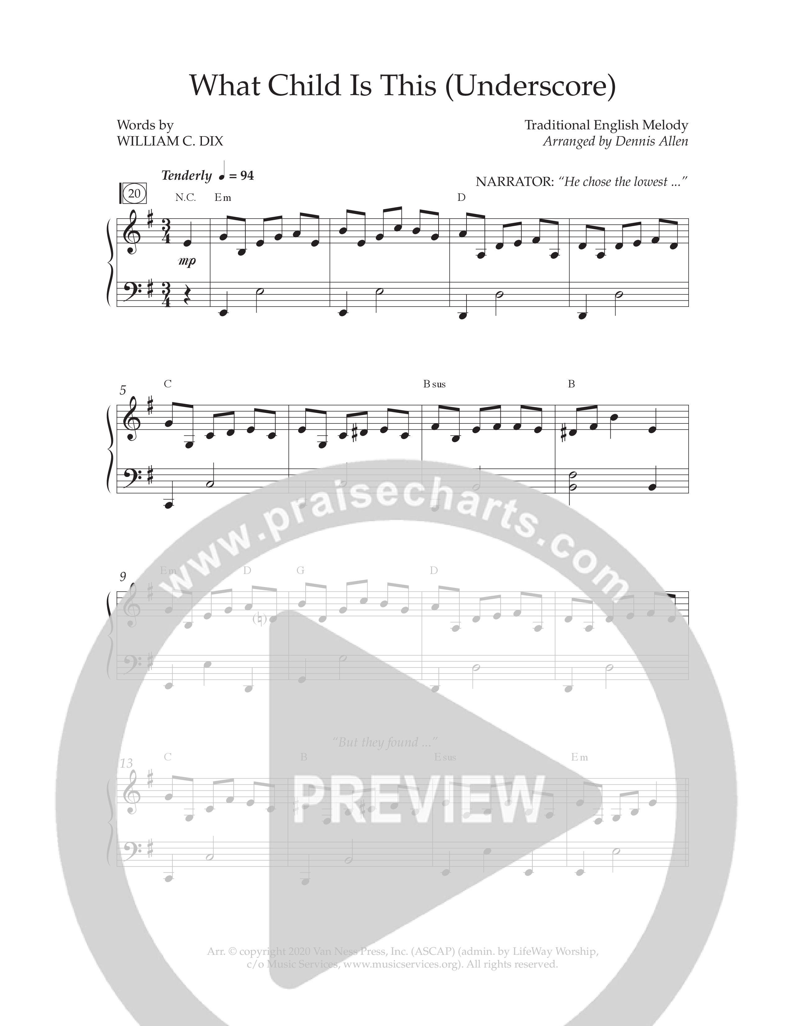 Noel Born Is The King (8 Song Choral Collection) Song 4 (Piano SATB) (Lifeway Choral / Arr. Dennis Allen)