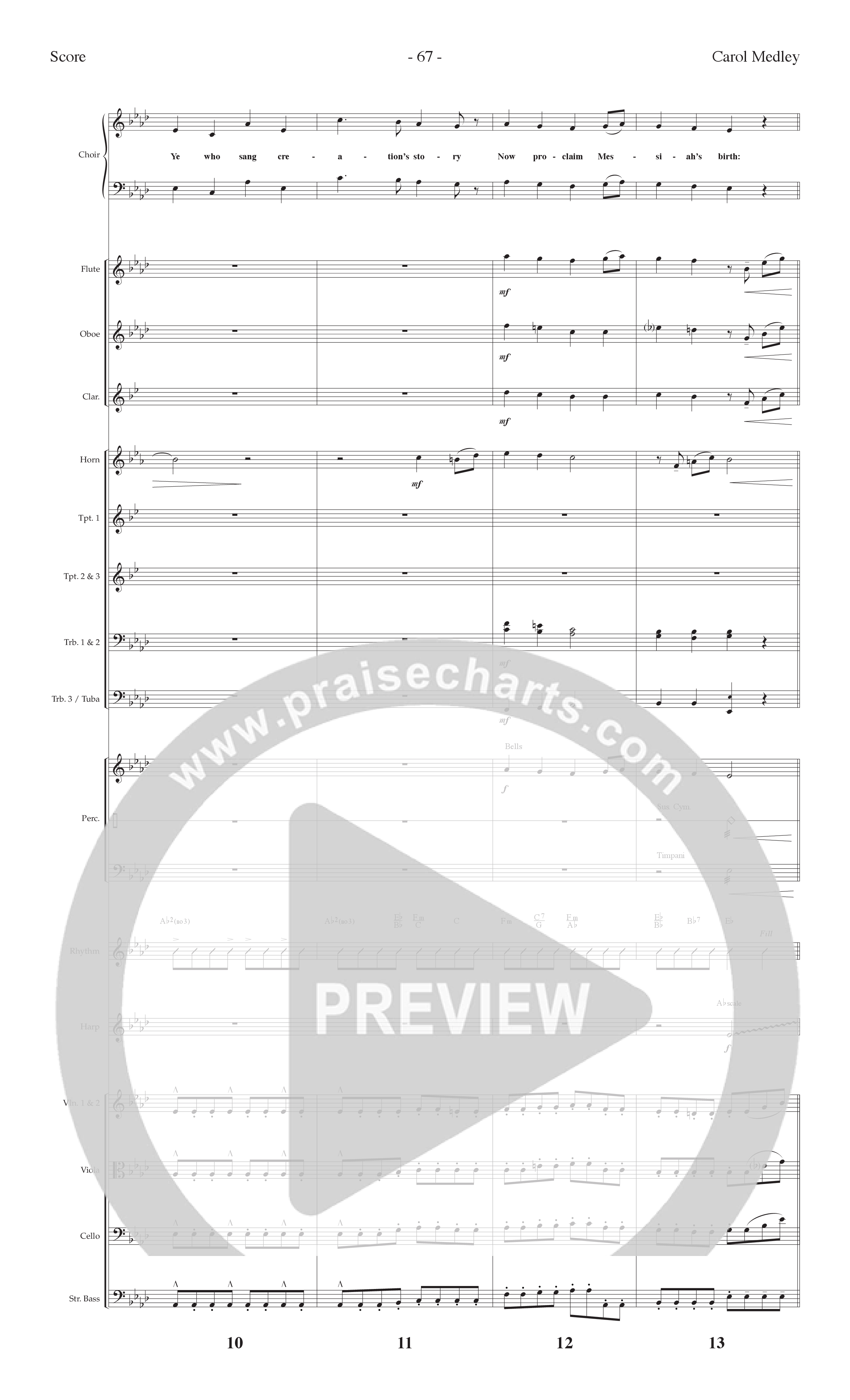 Noel Born Is The King (8 Song Choral Collection) Song 5 (Orchestration) (Lifeway Choral / Arr. Dennis Allen)